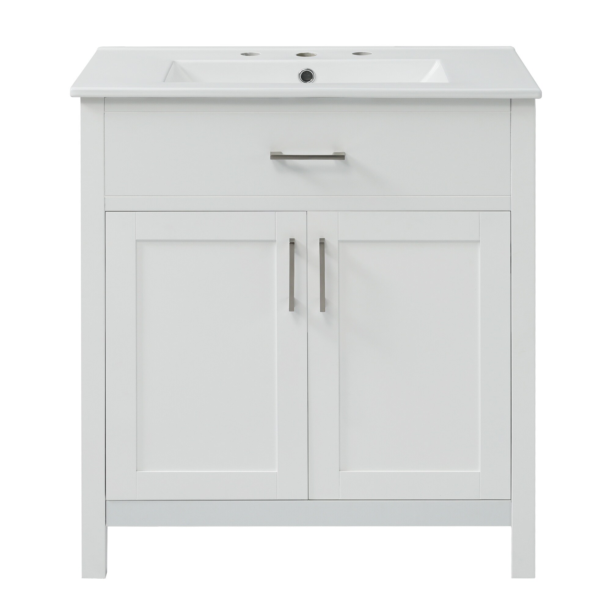 Homy Casa BVMP-W30-WH Bath-Vanity-Combo - View #8