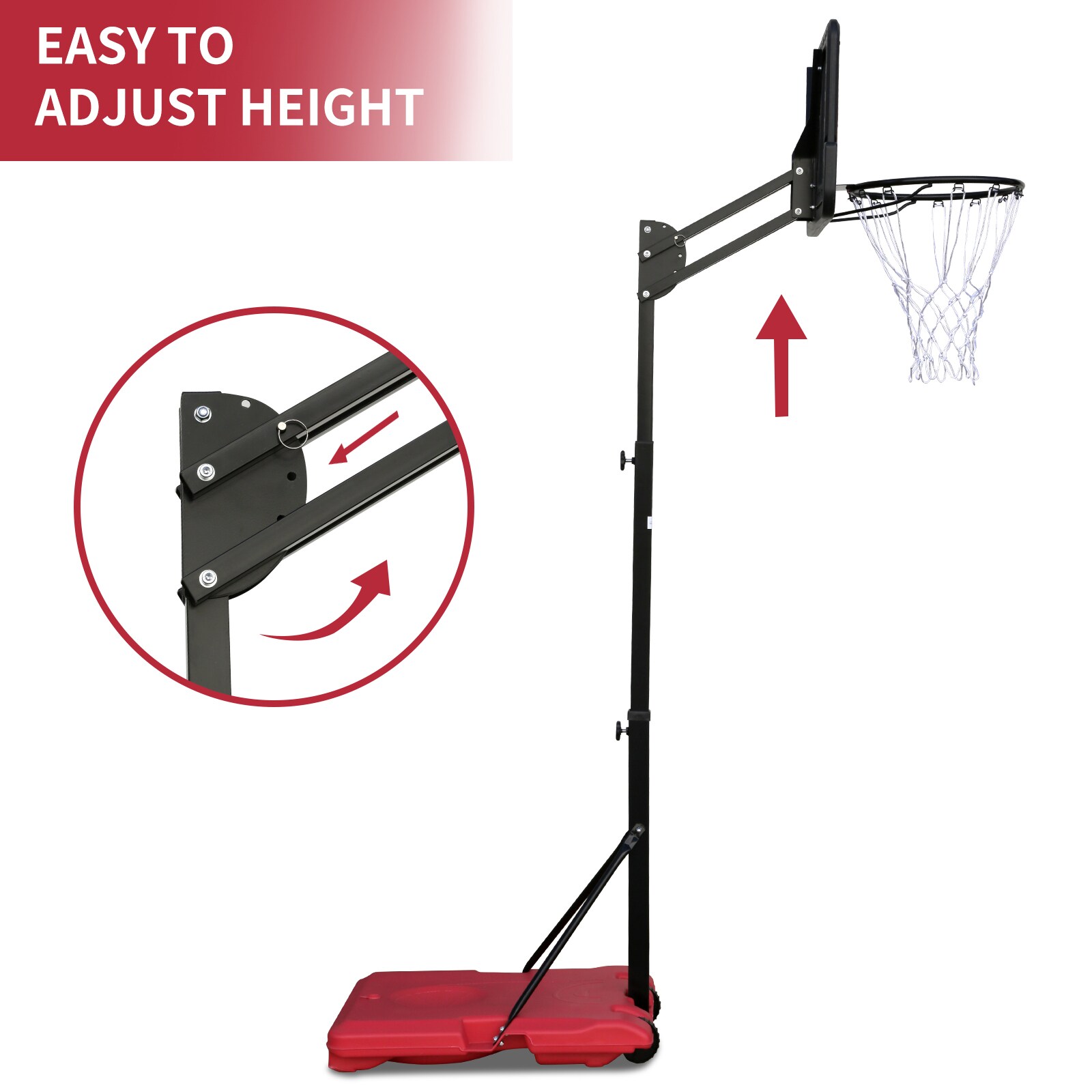 LOVMOR SF-WO-W1408P147622 Basketball-System - View #4