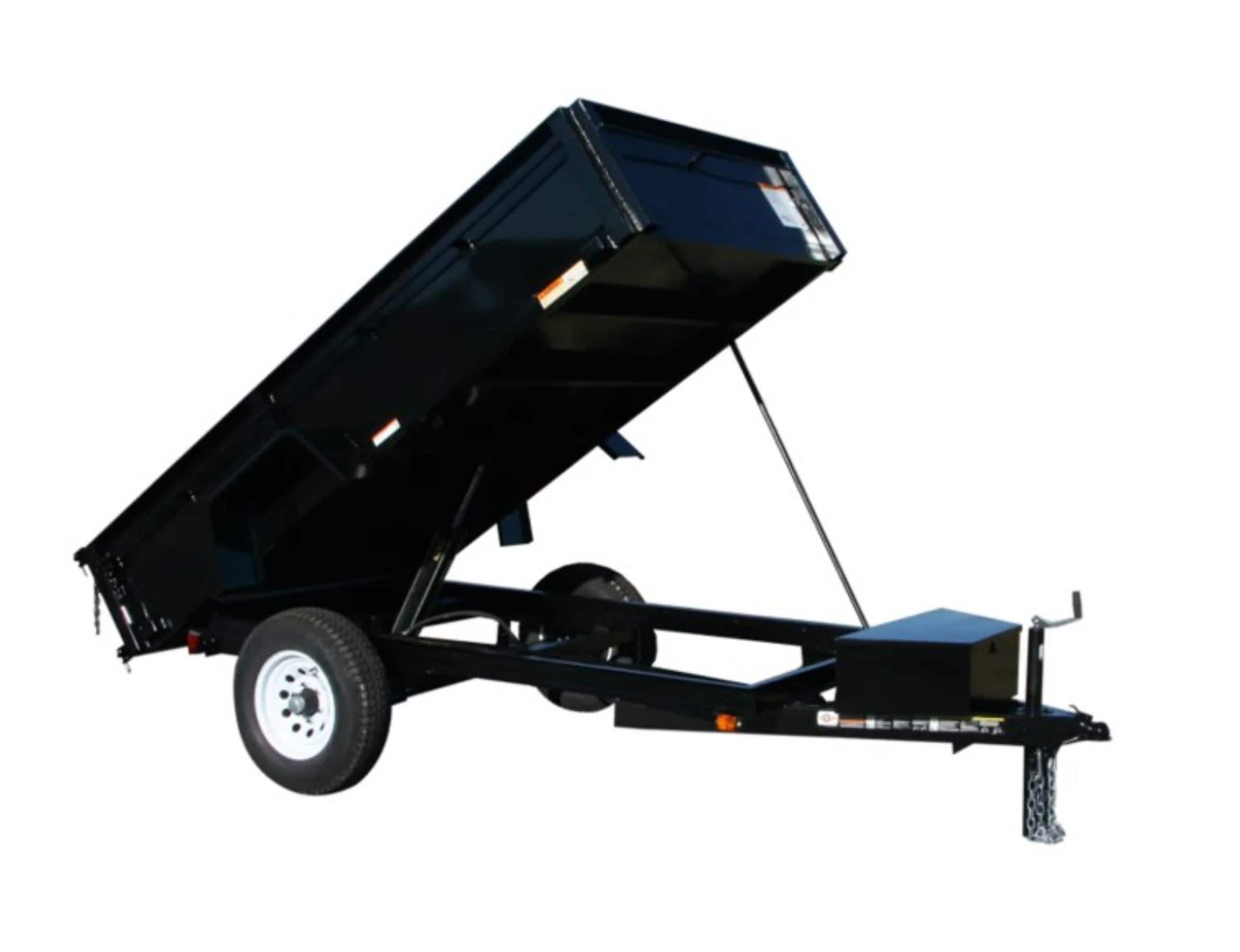 Carry-On Trailer 5X8DLPE5K 5-ft x 8-ft Steel Utility Trailer ( 3380-lb Capacity )