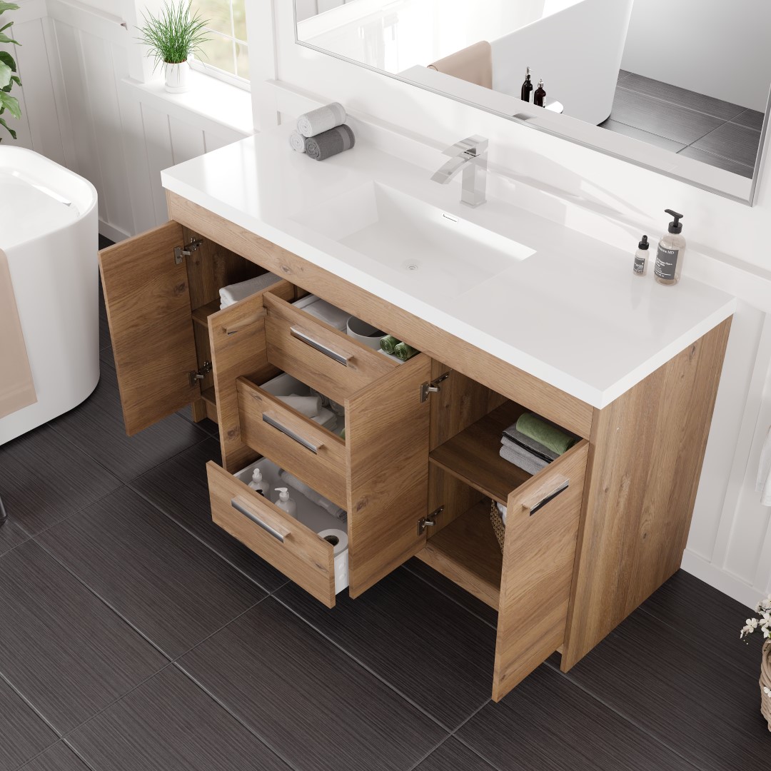 Eviva EVVN15-8-SS-60NOK Bath-Vanity-Combo - View #5