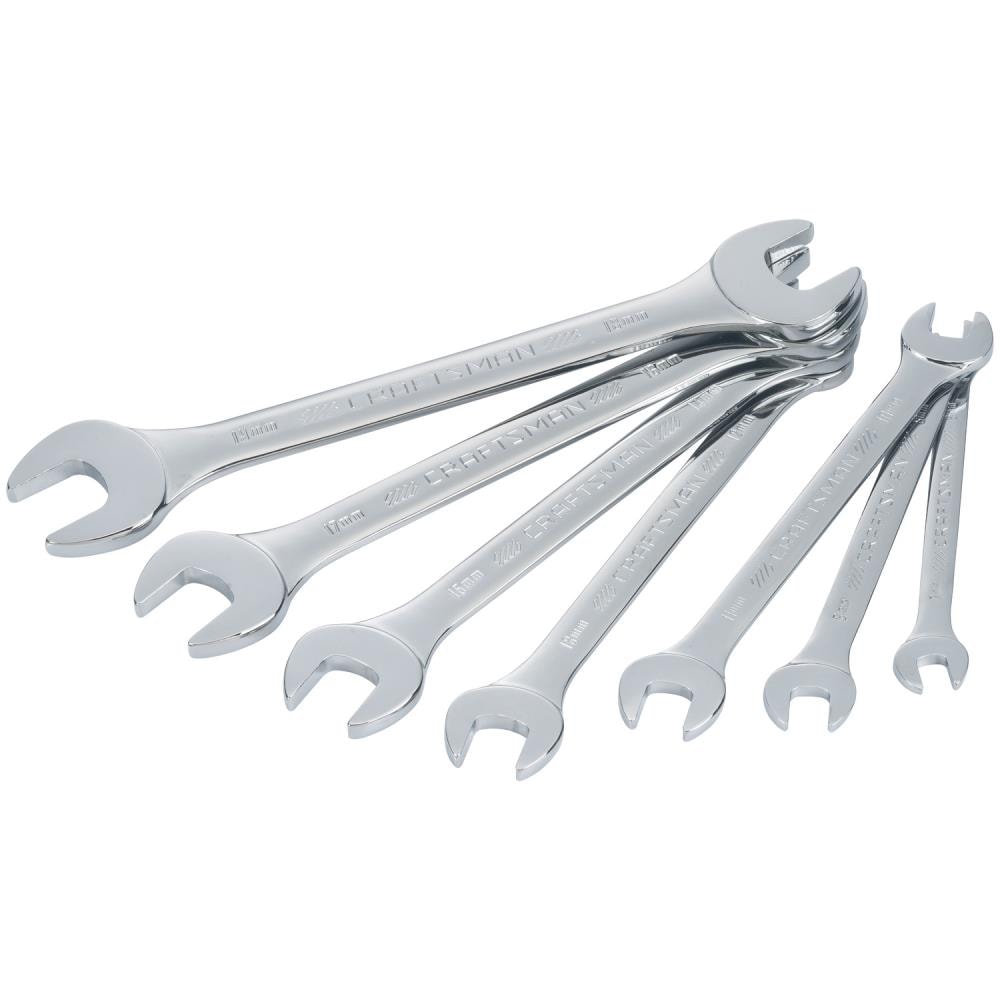 16 Pc Open End Wrench Set SAE/Metric 