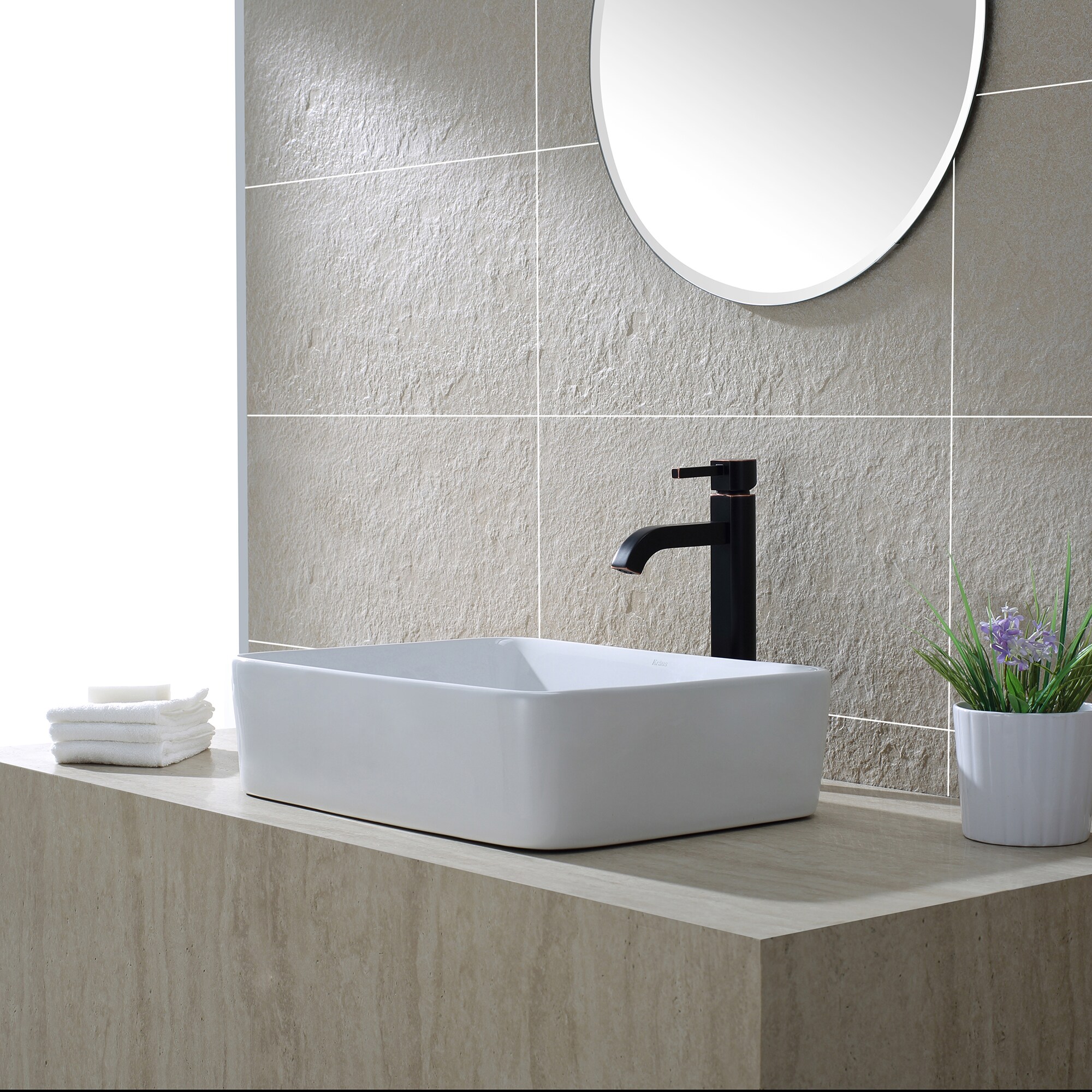 Kraus KCV-121-ORB Bath-Sink - View #9