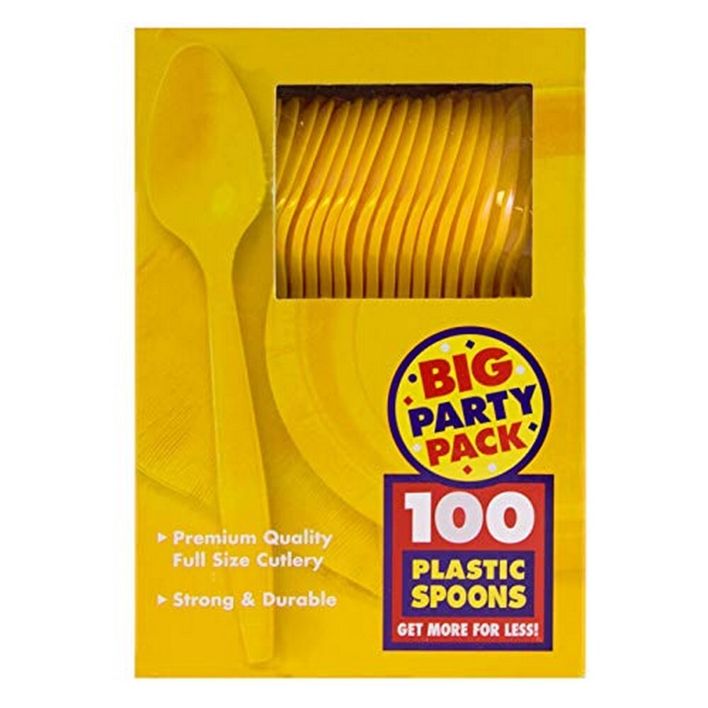 JAM Paper 297SP100YE Disposable-Cutlery - View #2