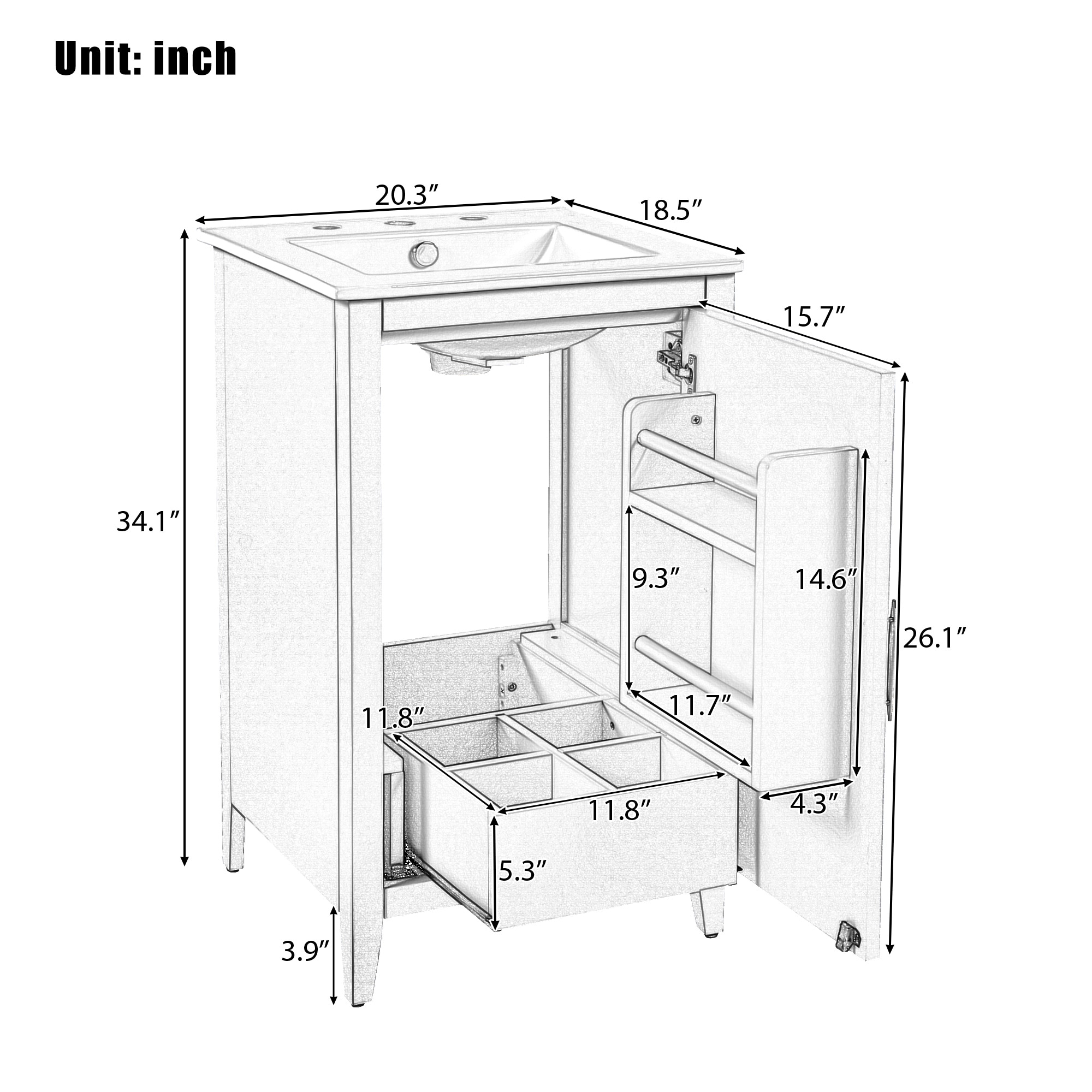 Christopher Knight Home 322887 Bedroom-Vanities - View #10