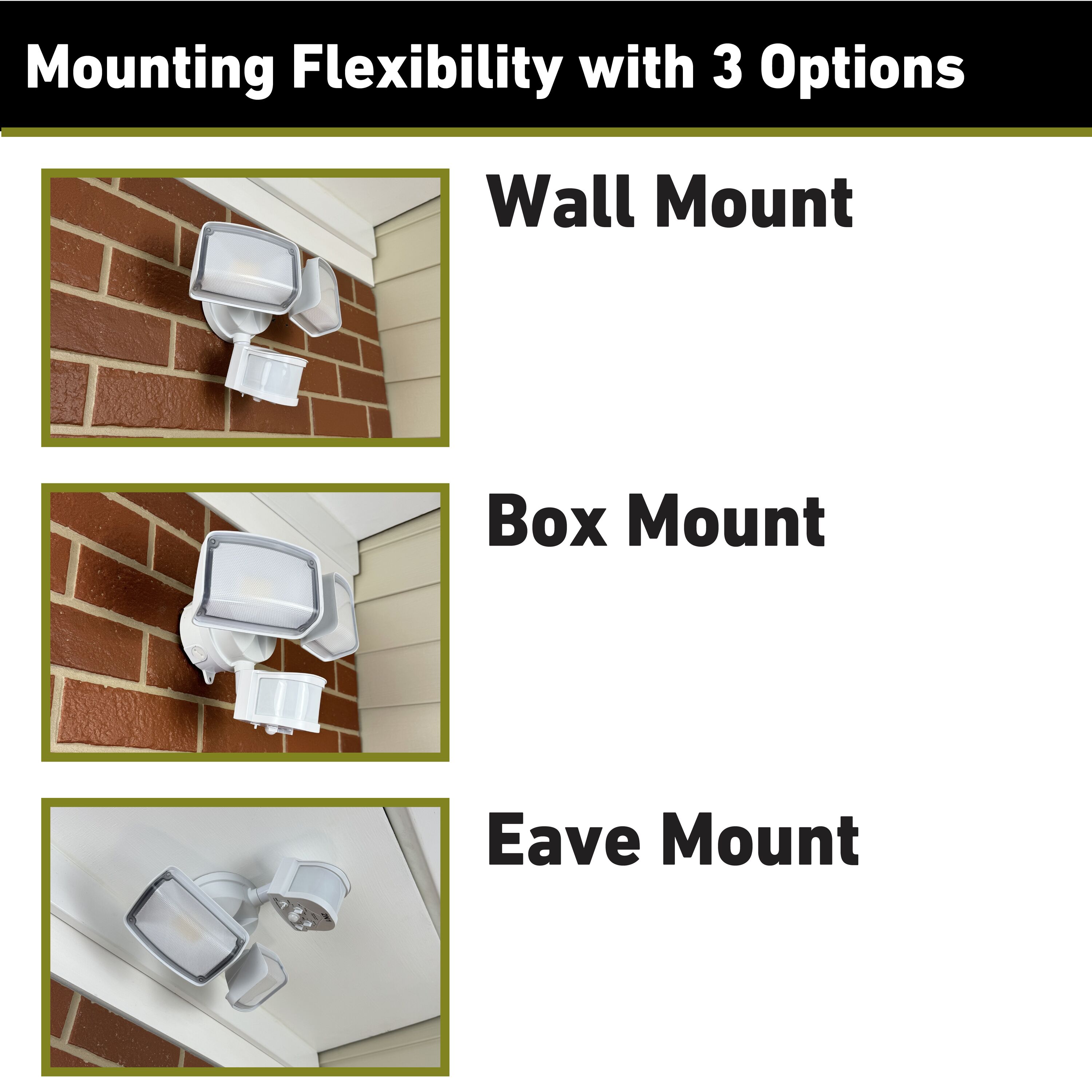 Good Earth Lighting SE1292-WH3-02LF0-G Motion-Activated-Floodlights - View #13