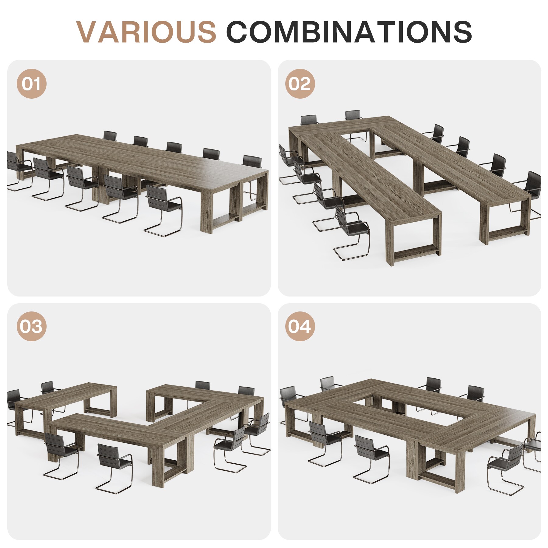 Tribesigns LWOYJL-1503YY Office-Tables - View #6