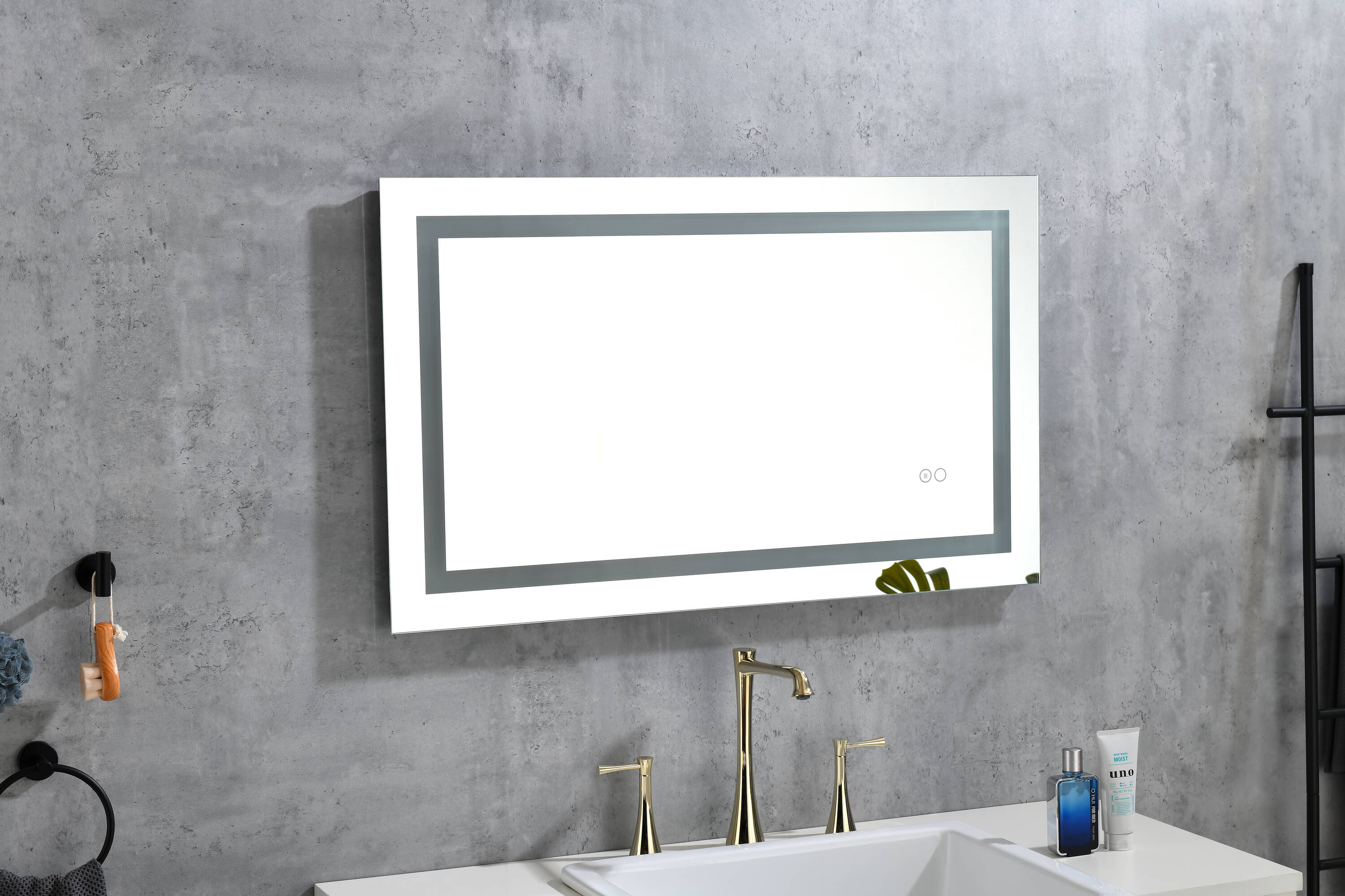 Vacolite KP-902DH Framed-Bath-Mirrors - View #2