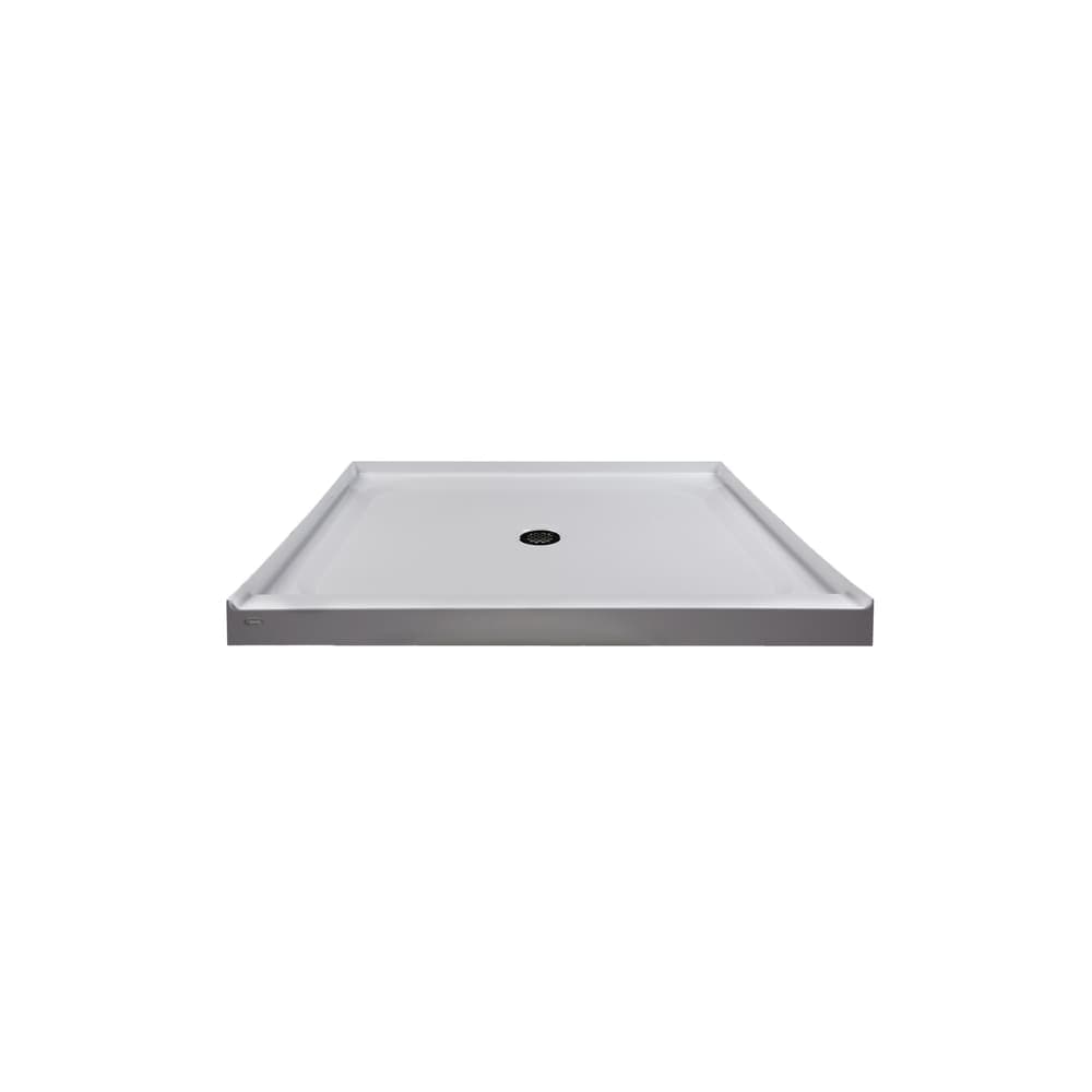 Jacuzzi MX35959 CAT4842SCXXXX Catalina 48 Inch X 42 Inch Rectangular Shower Pan with Single, LowBarrier Threshold with Center Drain