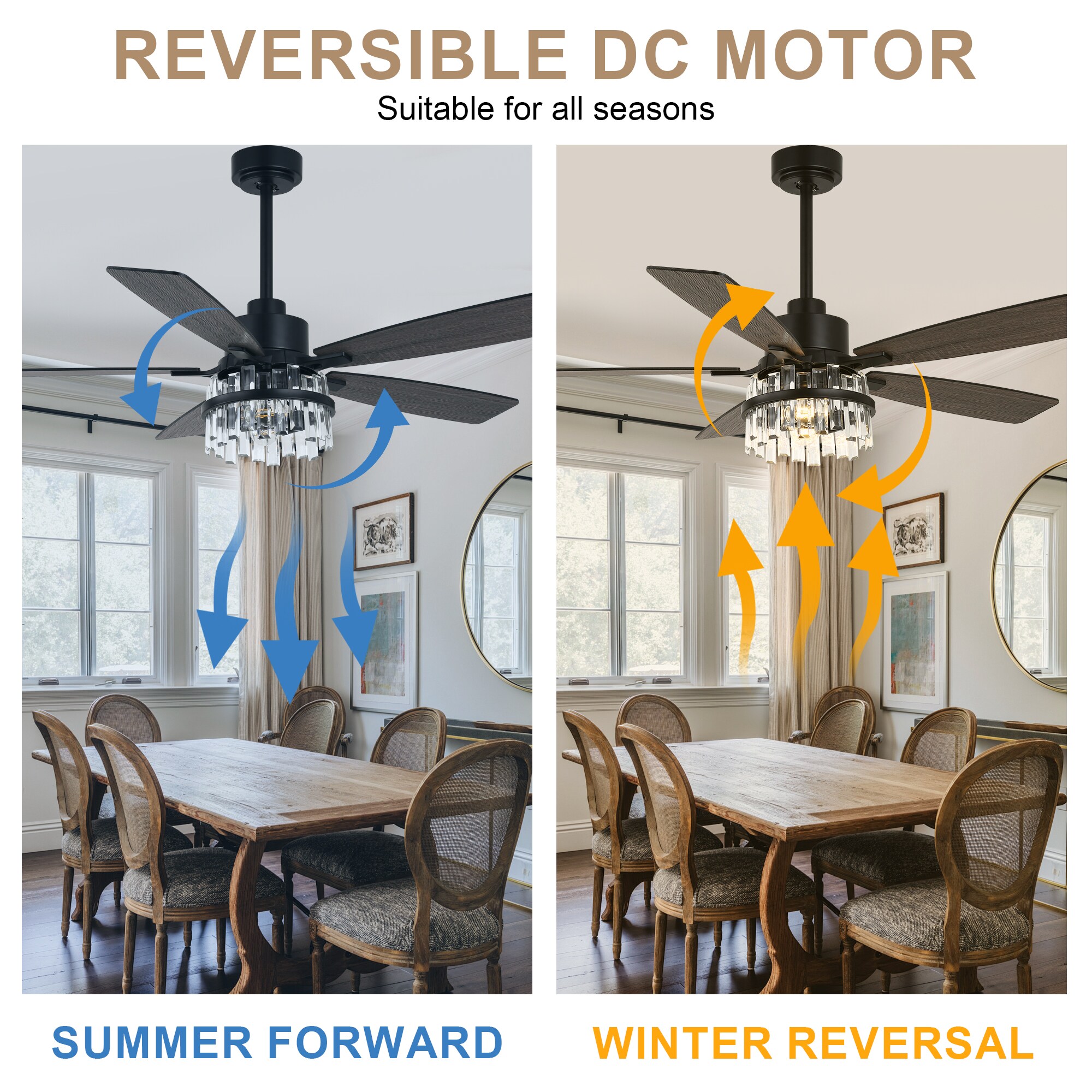 Bella Depot DCFSD7202-B Ceiling-Fans - View #8