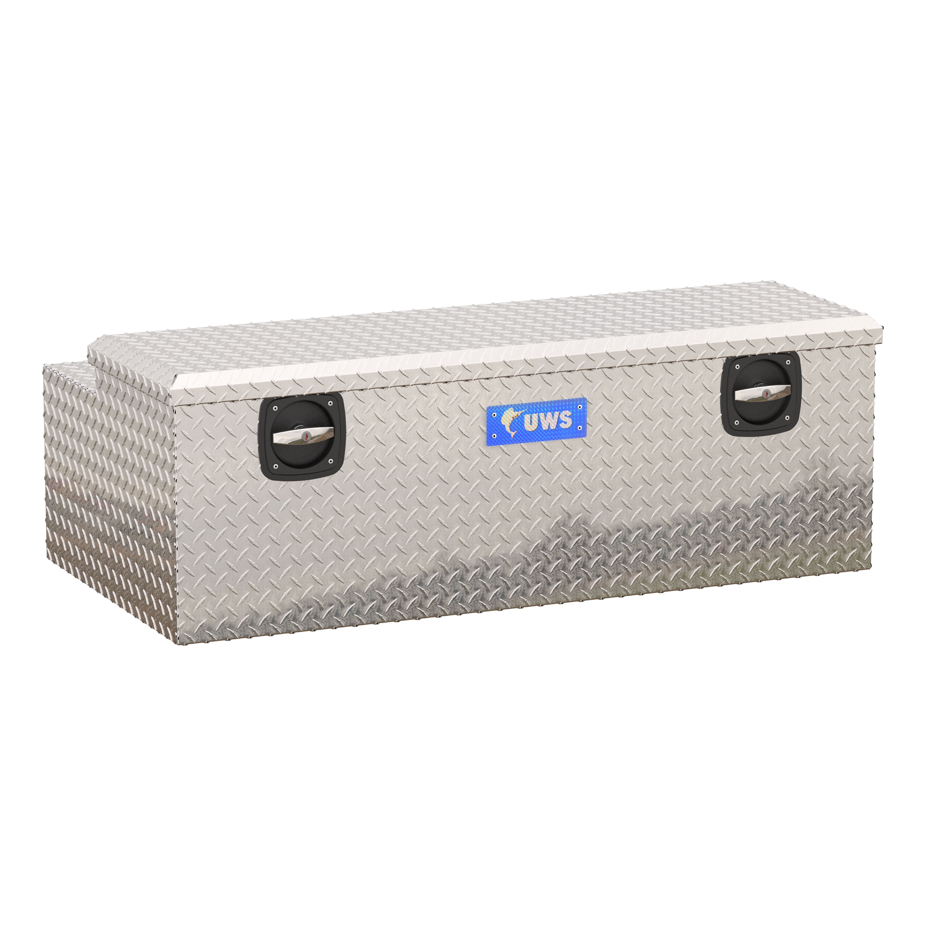 UWS Bright Aluminum Secure Lock 48-in Under Tonneau Chest Box (Heavy  Packaging) in the Truck Tool Boxes department at