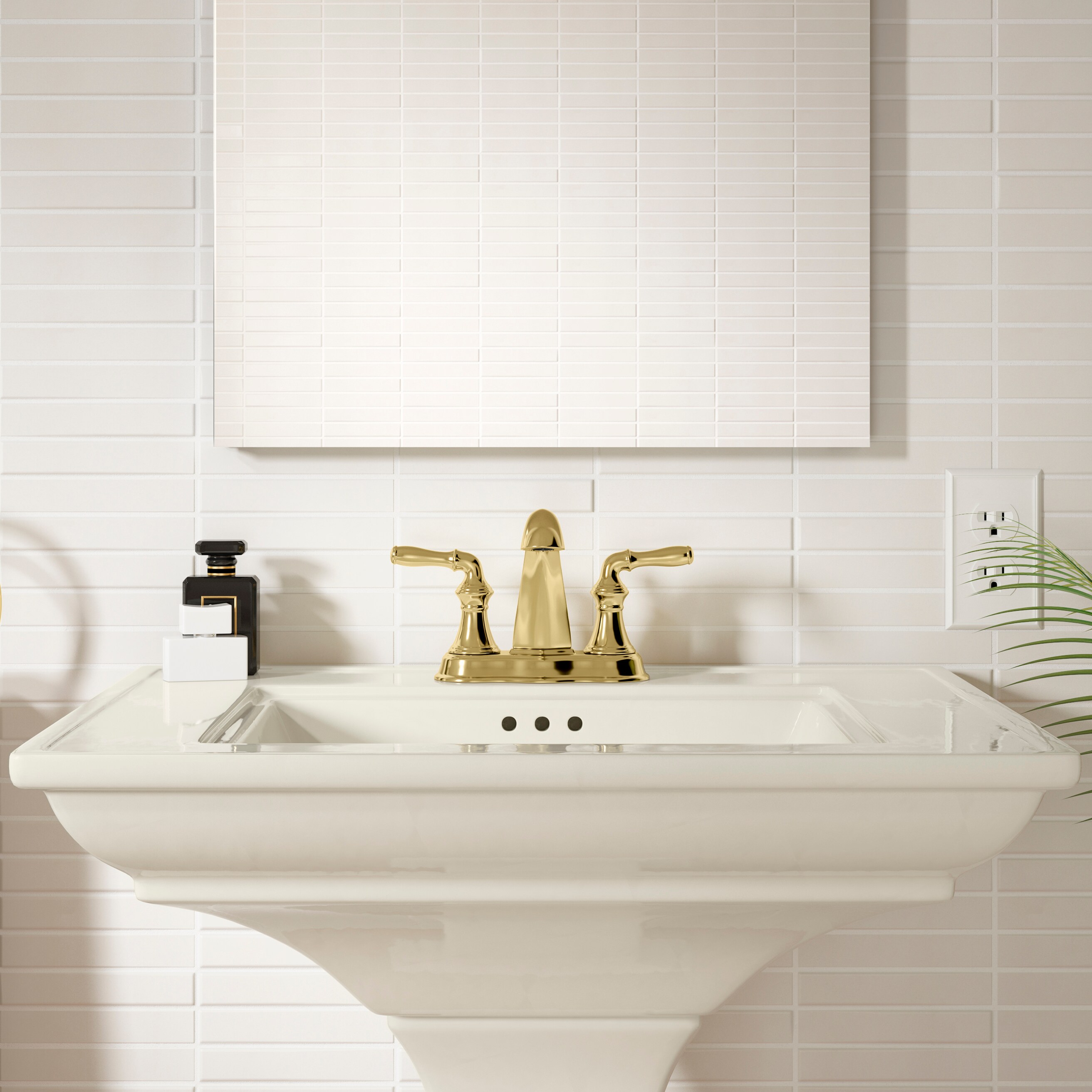 KOHLER 393-N4-PB Lavatory-Faucets - View #3