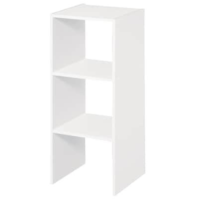 ClosetMaid 8987 Stackable 3-Shelf Organizer, White