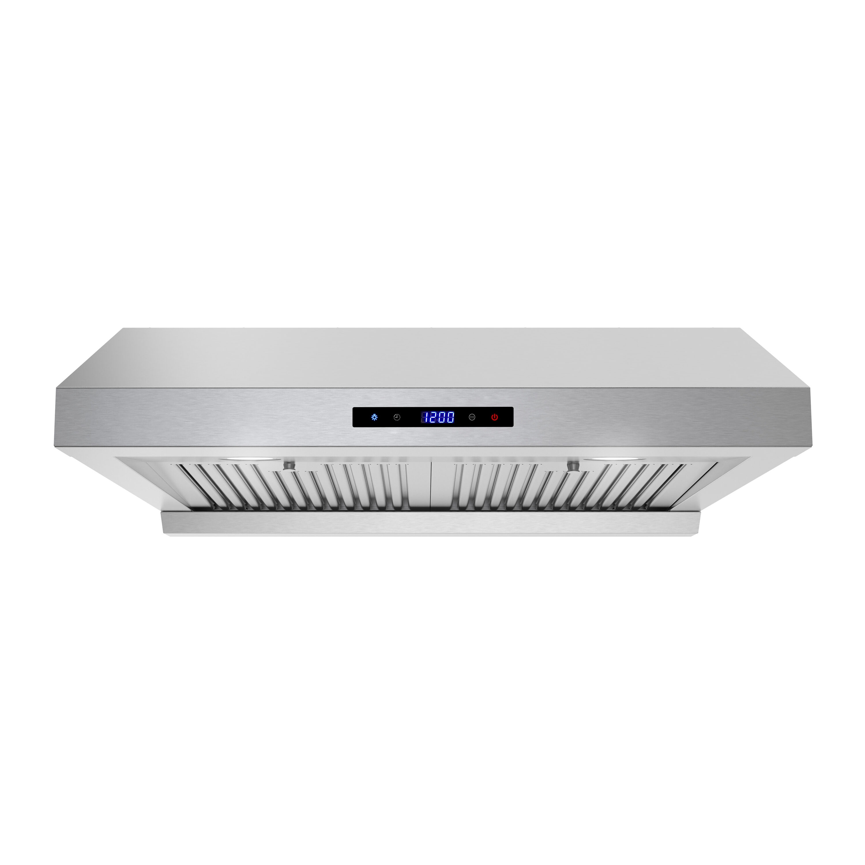 Streamline T-1585-1-DT 30 inch Ducted 406-CFM Stainless Steel Under Cabinet Range Hood