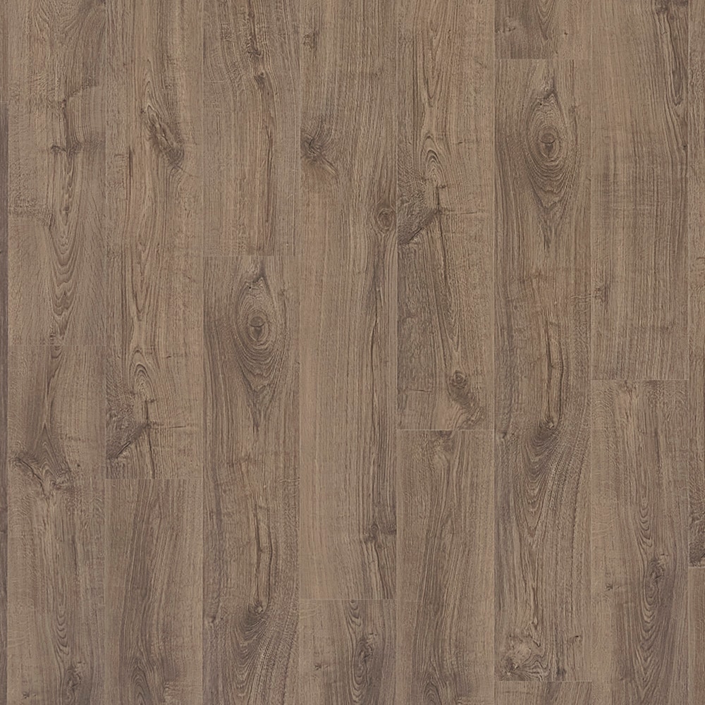 DuraCraft Dresden Oak Gray 22-mil x 7-1/2-in W x 47-in L Waterproof Interlocking Luxury Vinyl Plank Flooring (17.32-sq ft/ Carton) | - Pergo 67402-970