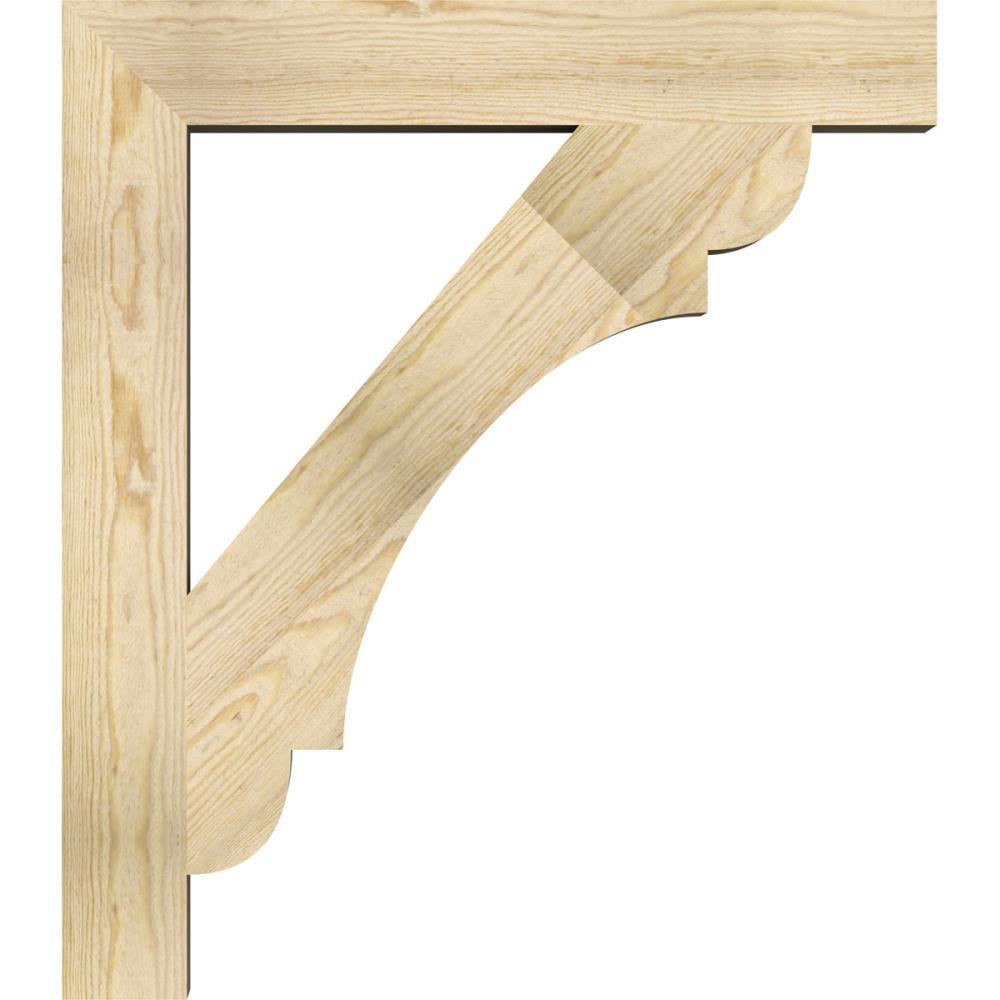 Ekena Millwork BKT04X28X32OLY05RDF Exterior-Brackets-Braces - View #2