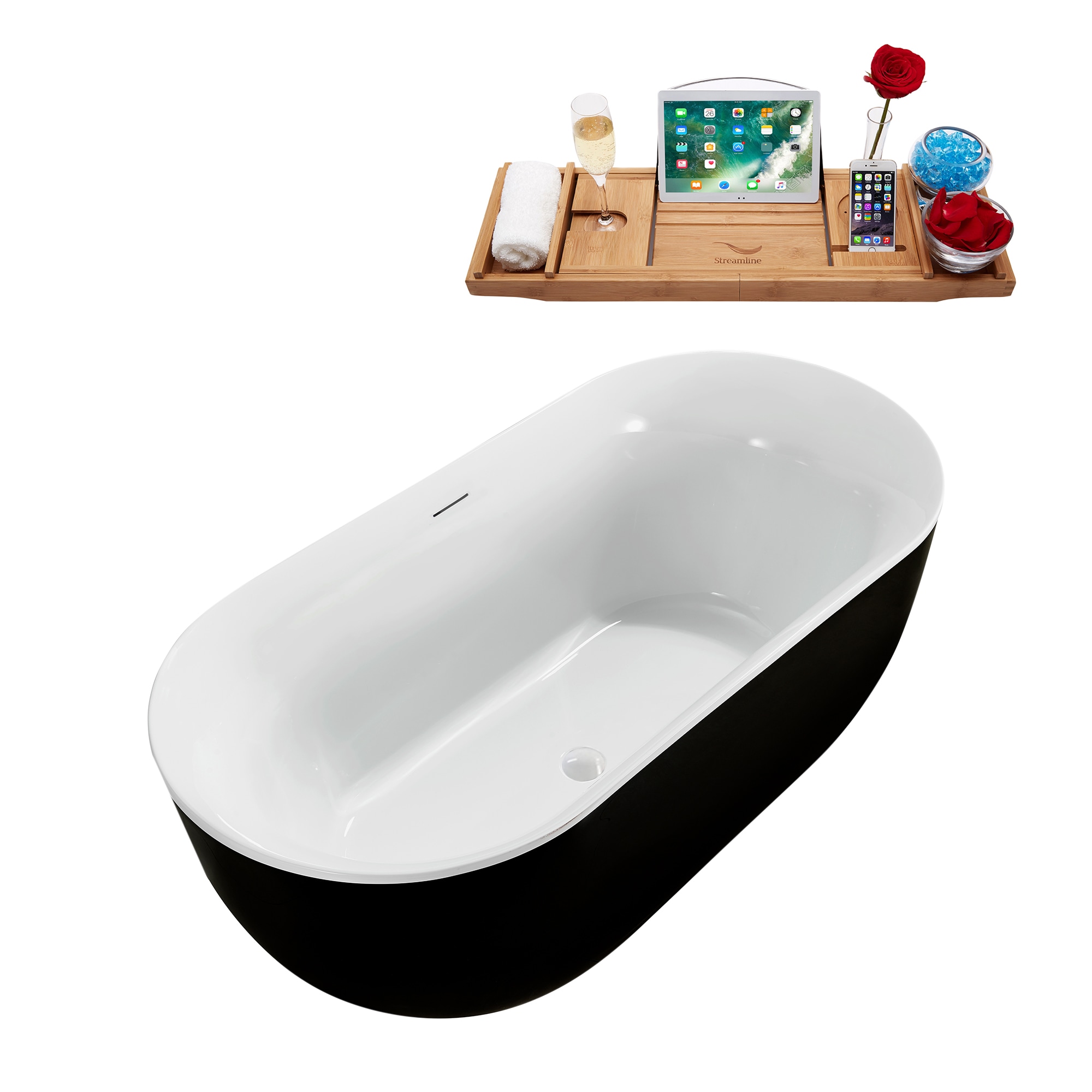 Streamline N811WH bathtubs - View #2