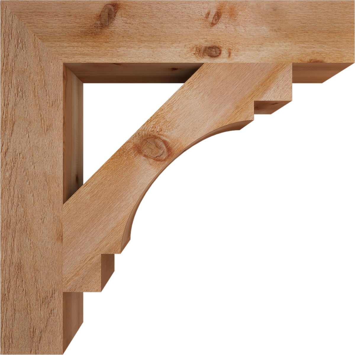 Ekena Millwork BKT06X34X34MRC05RWR Exterior-Brackets-Braces - View #3