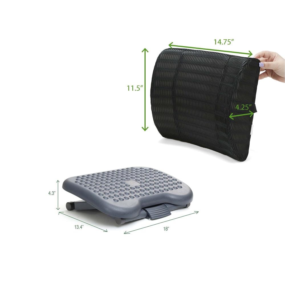 Mind Reader CMBFTFOAM-BLK Orthopedic-Pillows-Cushions - View #8