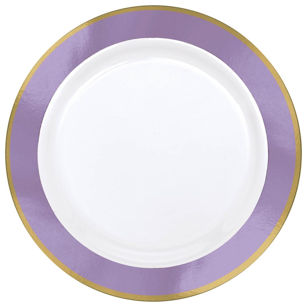 Amscan 10-Pack White Plastic Disposable Dinner Plates at Lowes.com