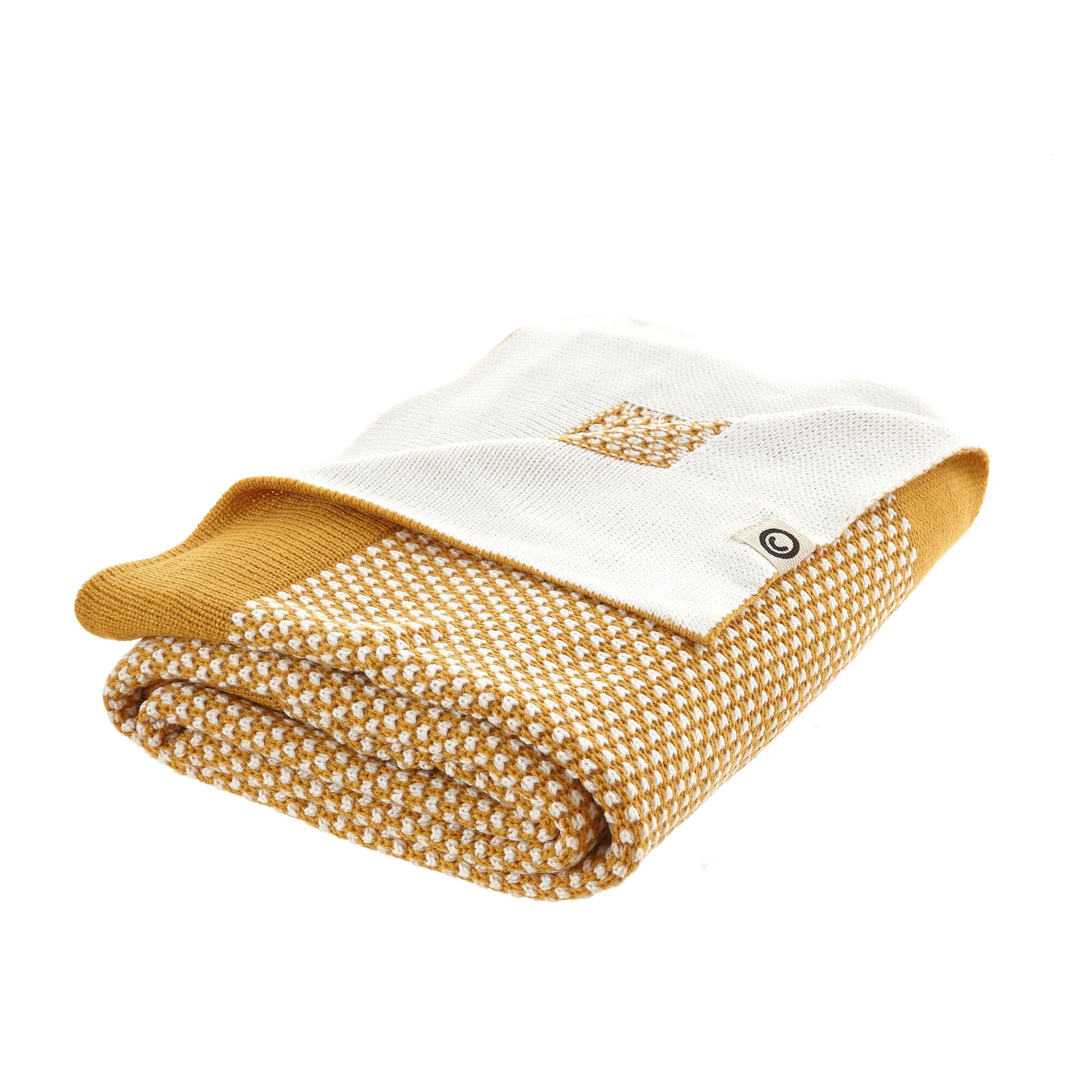 Cozy Tyme T291-20YL-LS Cortez Yellow 50-in x 60-in Acrylic Throw