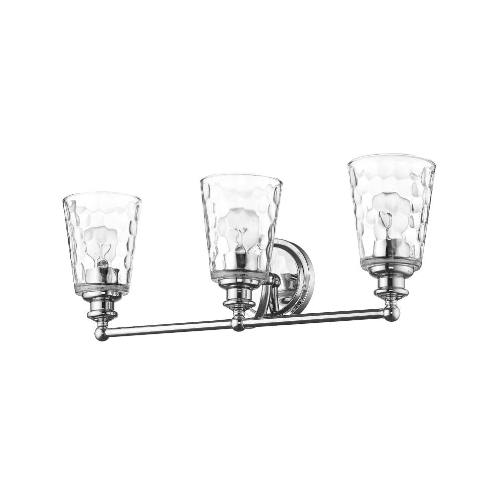 Acclaim Lighting IN40022CH Mae 22.75-in 3-Light Chrome Transitional Vanity Light