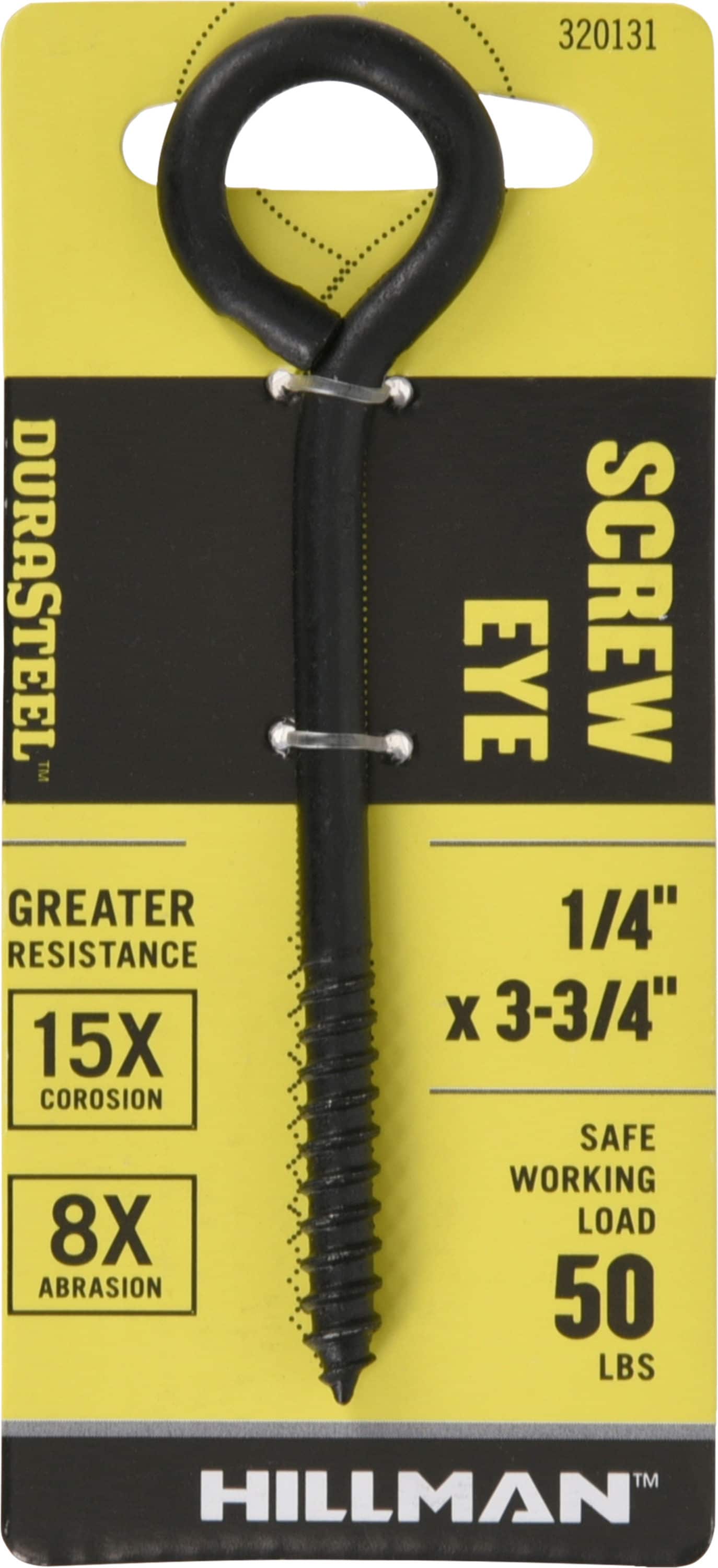 Buy ProSource LR248 Lag Screw Eye, 7.8 mm Thread, Screw Thread, 1-3/8 in L  Thread, 1-1/8 in Dia Eye, 193 lb Working Load (Pack of 10)