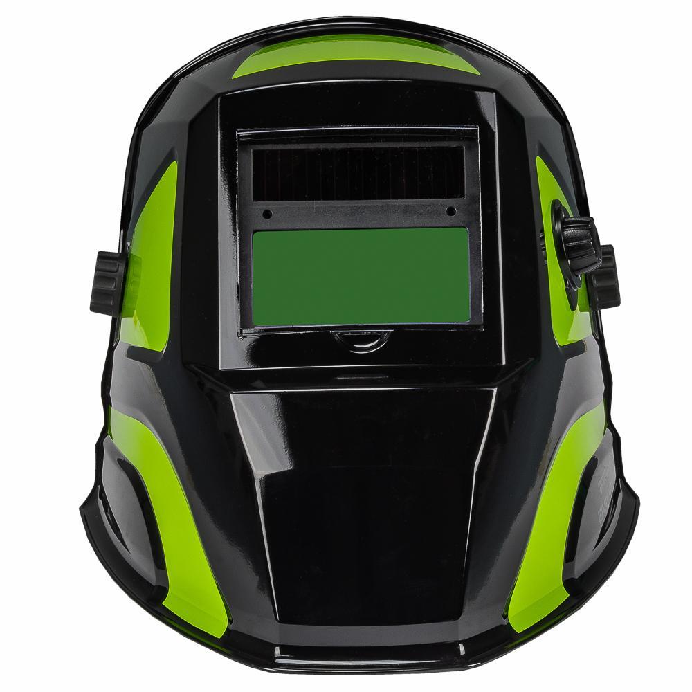 Forney Auto Darkening Variable Shade Green and Black Welding Helmet in ...