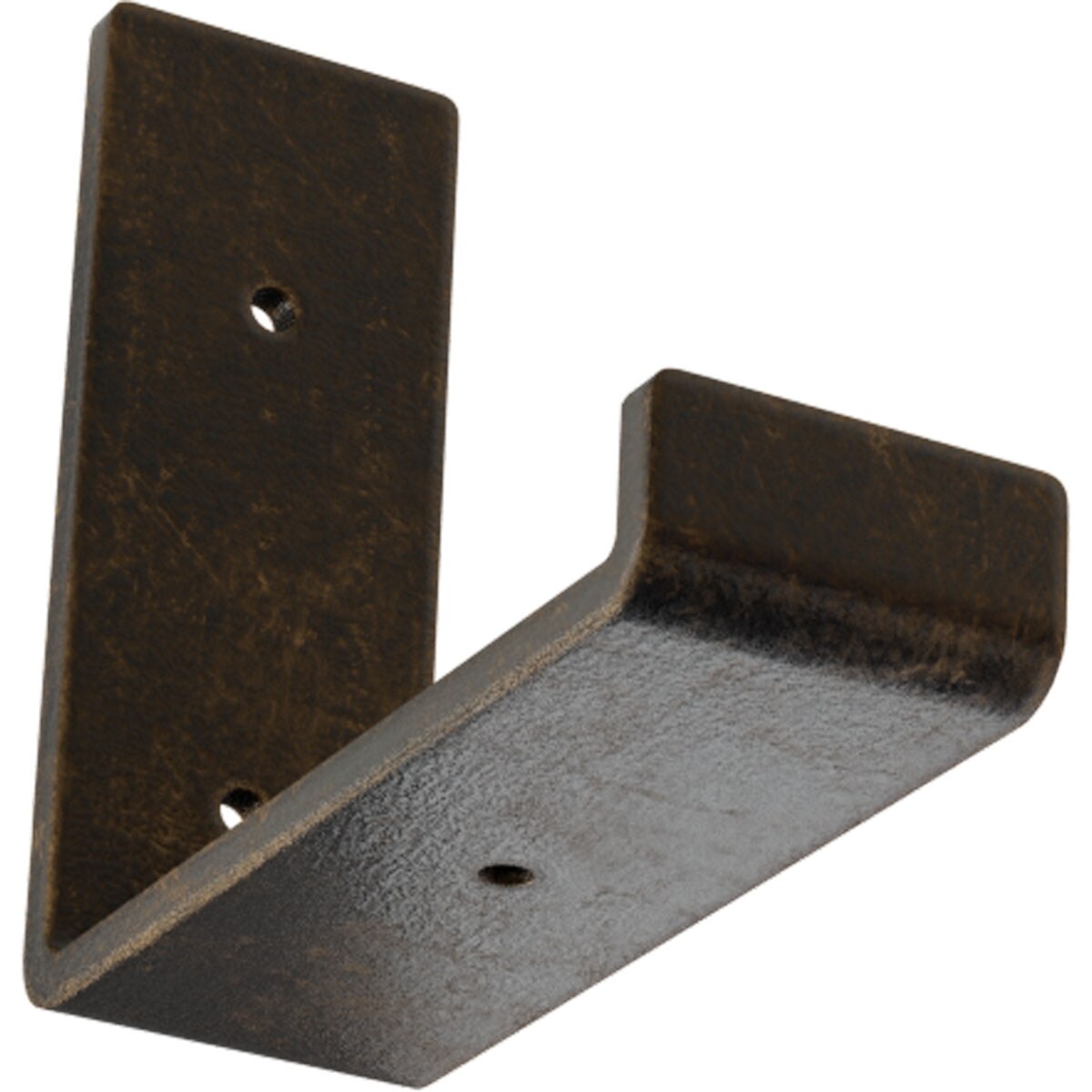 Ekena Millwork BKTM02X06X05HSABS 6-in x 2-in x 5.5-in Antique Brass Steel Wall Bracket