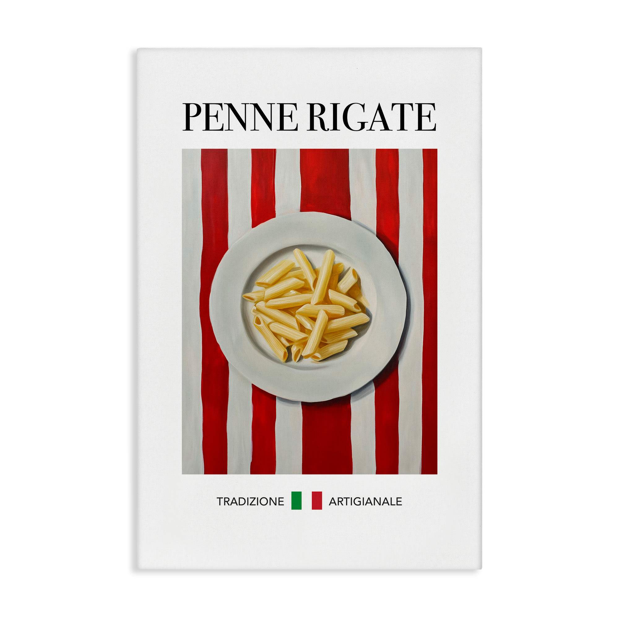 Stupell Industries BT-224-CN-24X36 Traditional Penne Rigate Pasta Canvas Wall Art By Andreas Magnusson 24 x 36