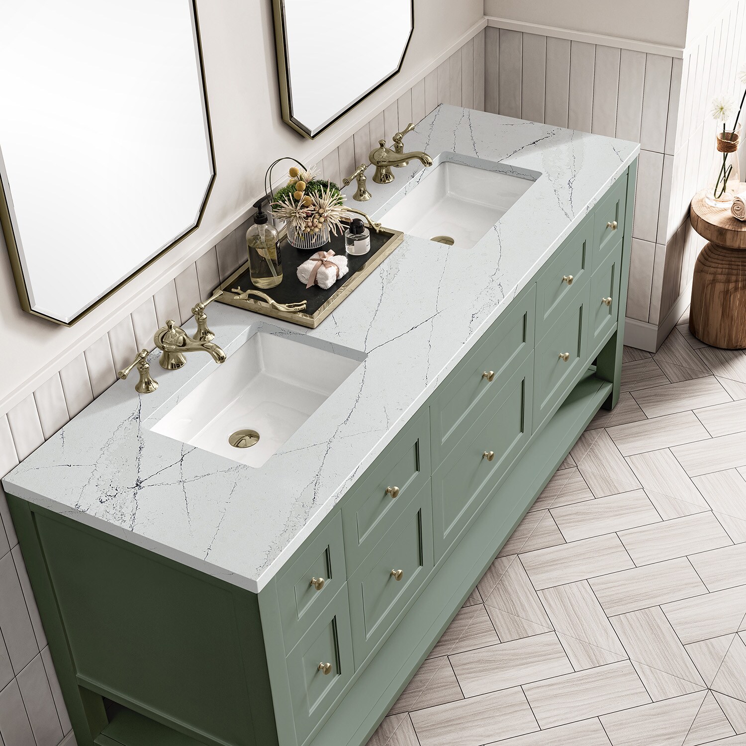 James Martin Vanities 330-V72-SC-3ENC Bath-Vanity-Combo - View #5