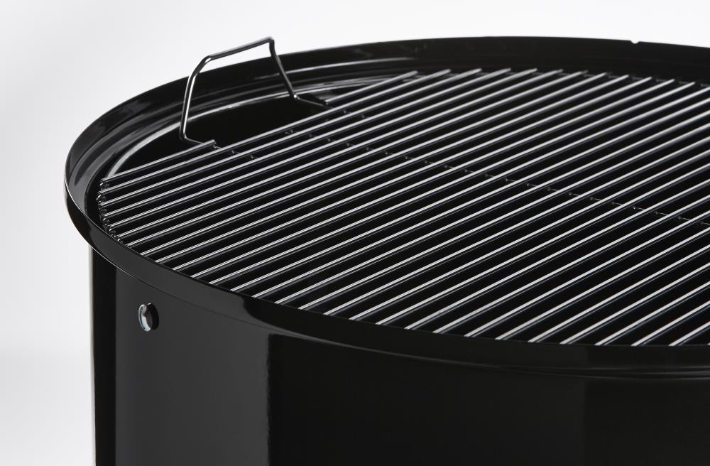 Weber 286-Sq in Black Vertical Charcoal Smoker at Lowes.com