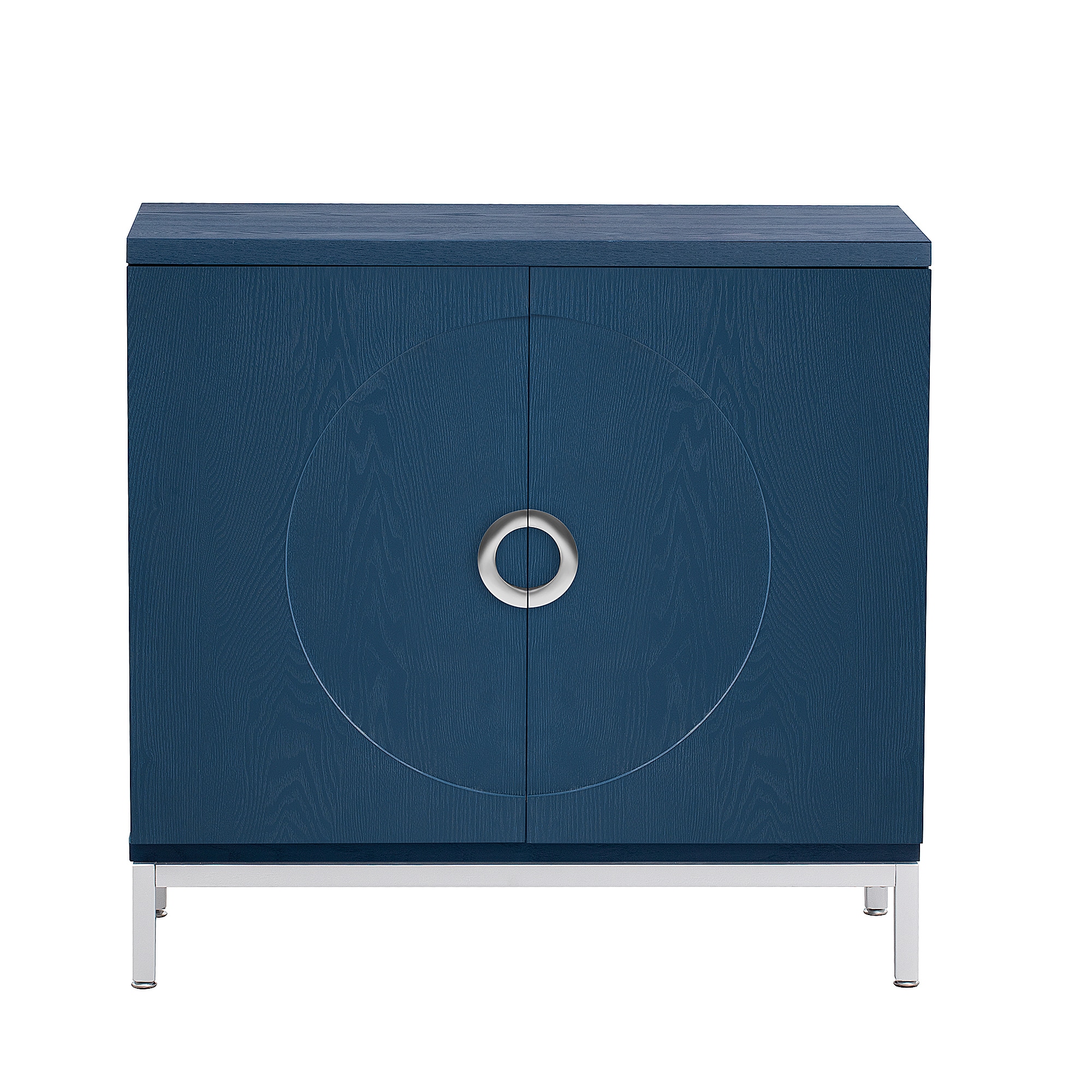 SINOFURN SYA330143BL Contemporary/Modern Blue Reclaimed wood Sideboard