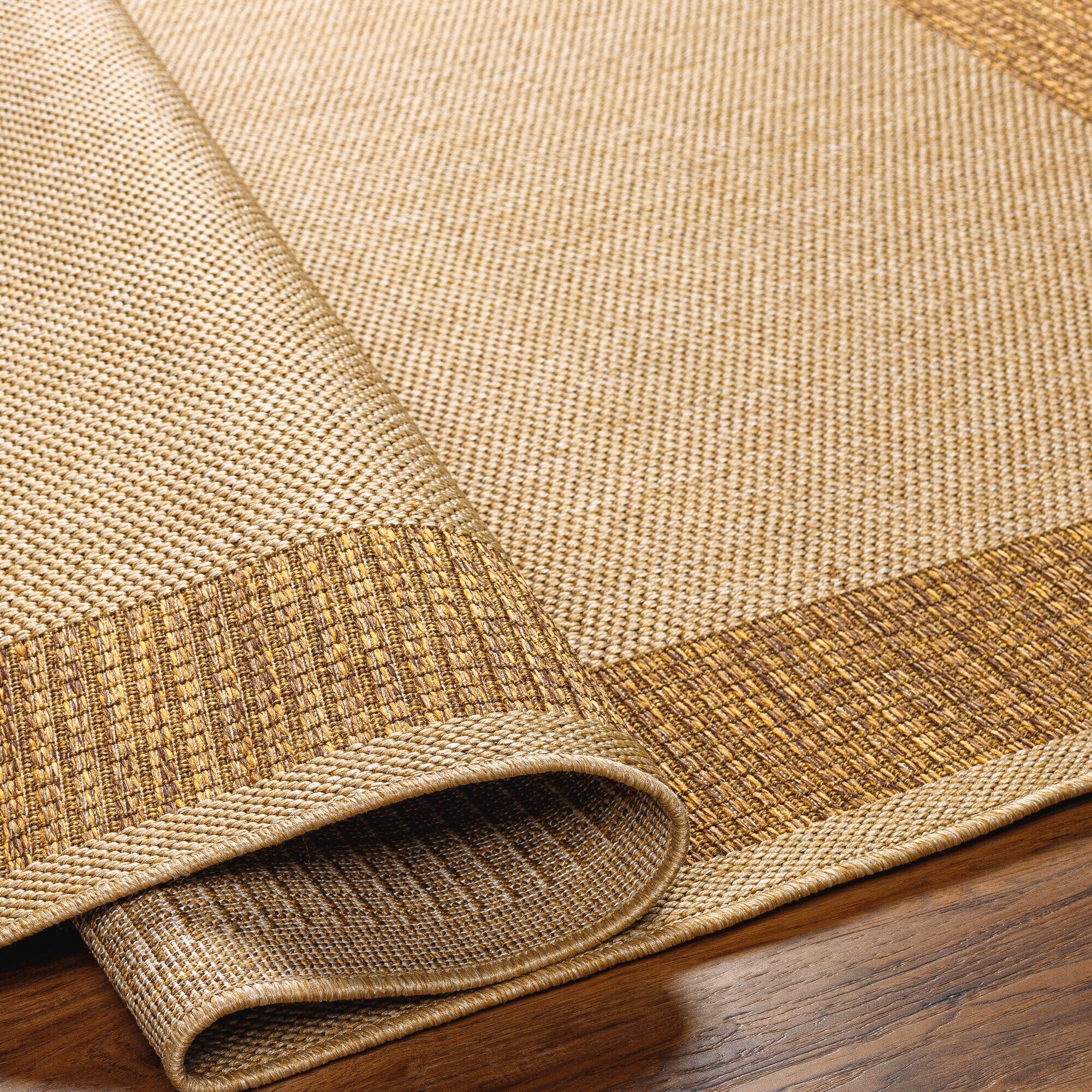 Pismo Beach All-Weather Synthetic 2'x3' Flat Woven Area Rug
