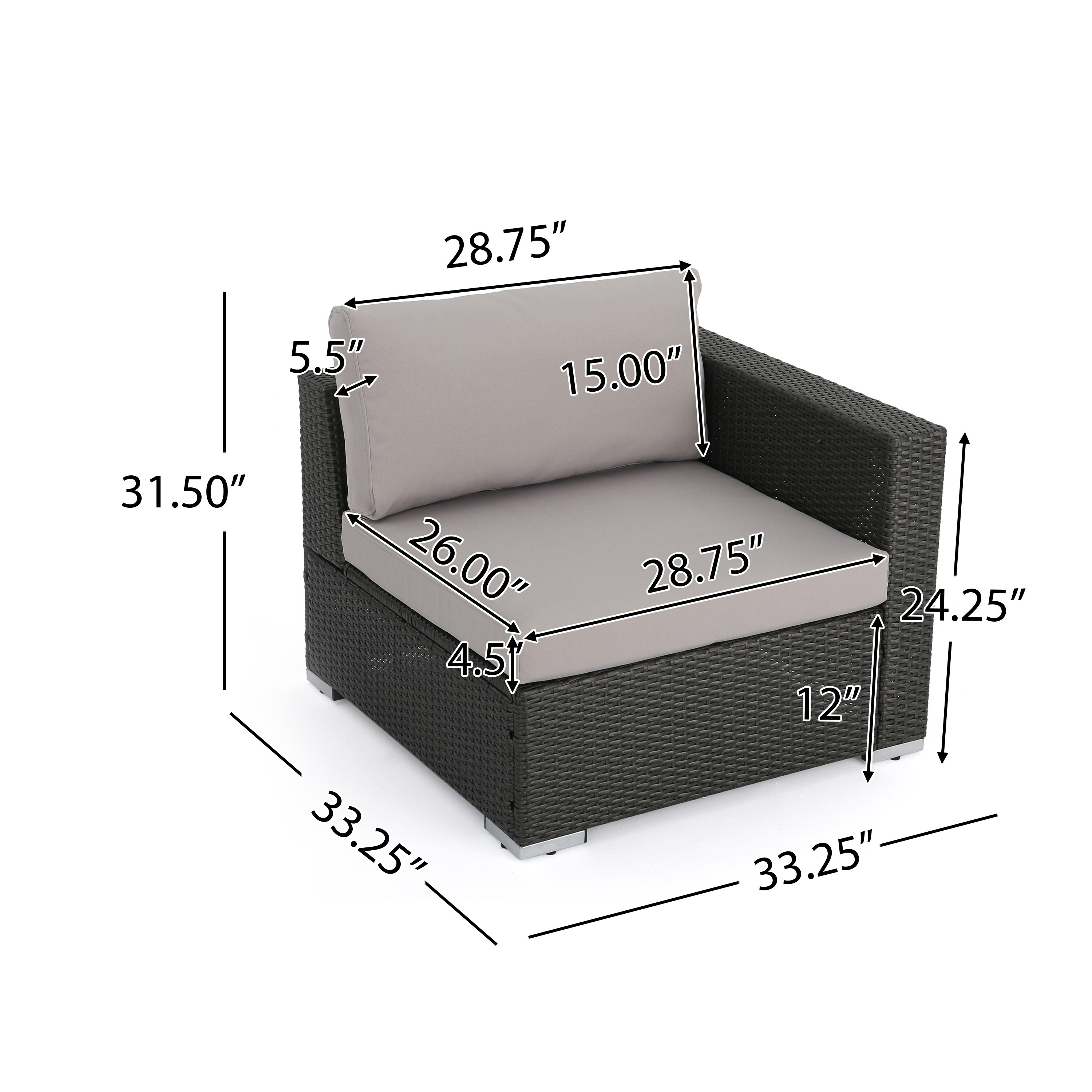 Christopher Knight Home 305596 Patio-Dining-Sets - View #10