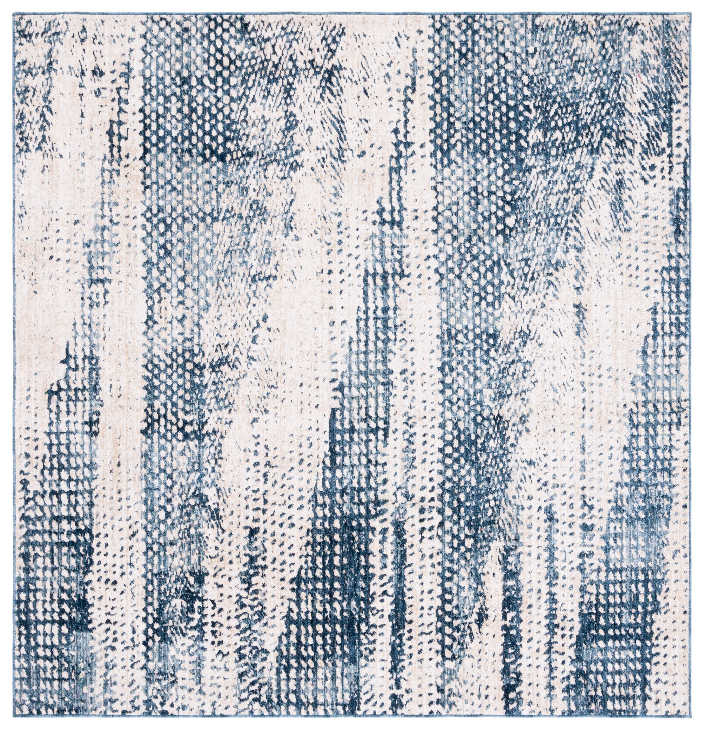 Safavieh Olympia 220N Blue/Ivory 6 X 6 Area Rug