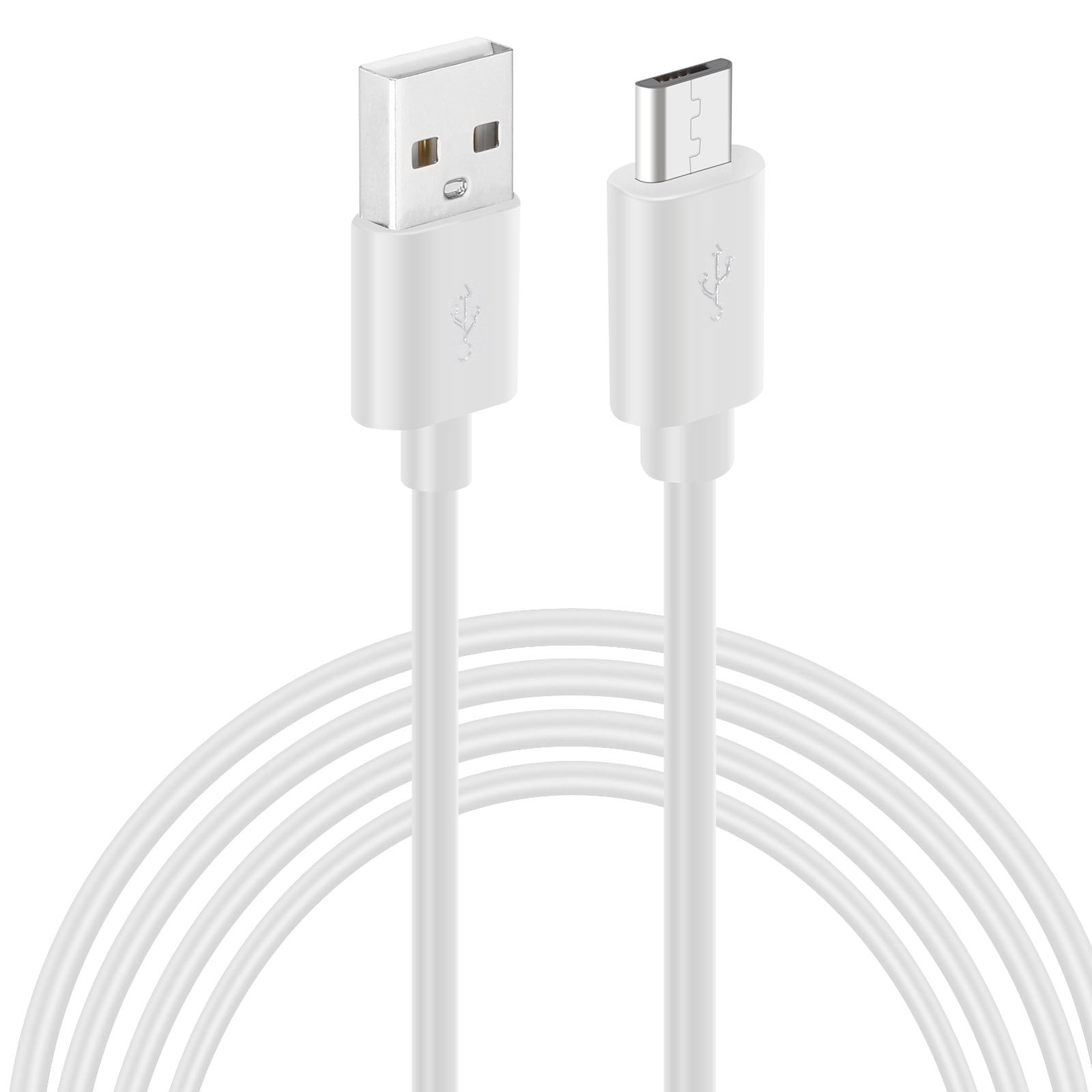 PATIKIL 13.1Ft USB to Micro USB Power Extension Cable 3A Fast Charger Long Charging Cord for Security Cameras Phone Video Records Electronic Equipment White #S25093001UX8068