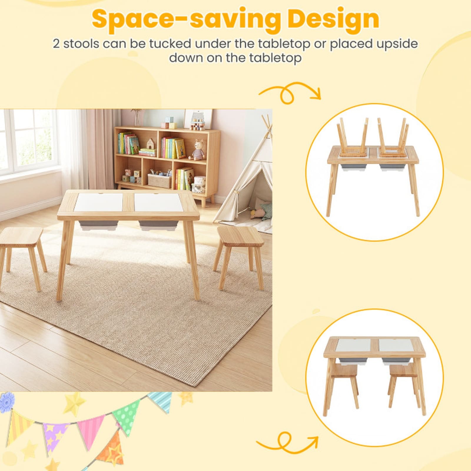 SUGIFT LW047SUGHY791 Kids-Play-Tables - View #8