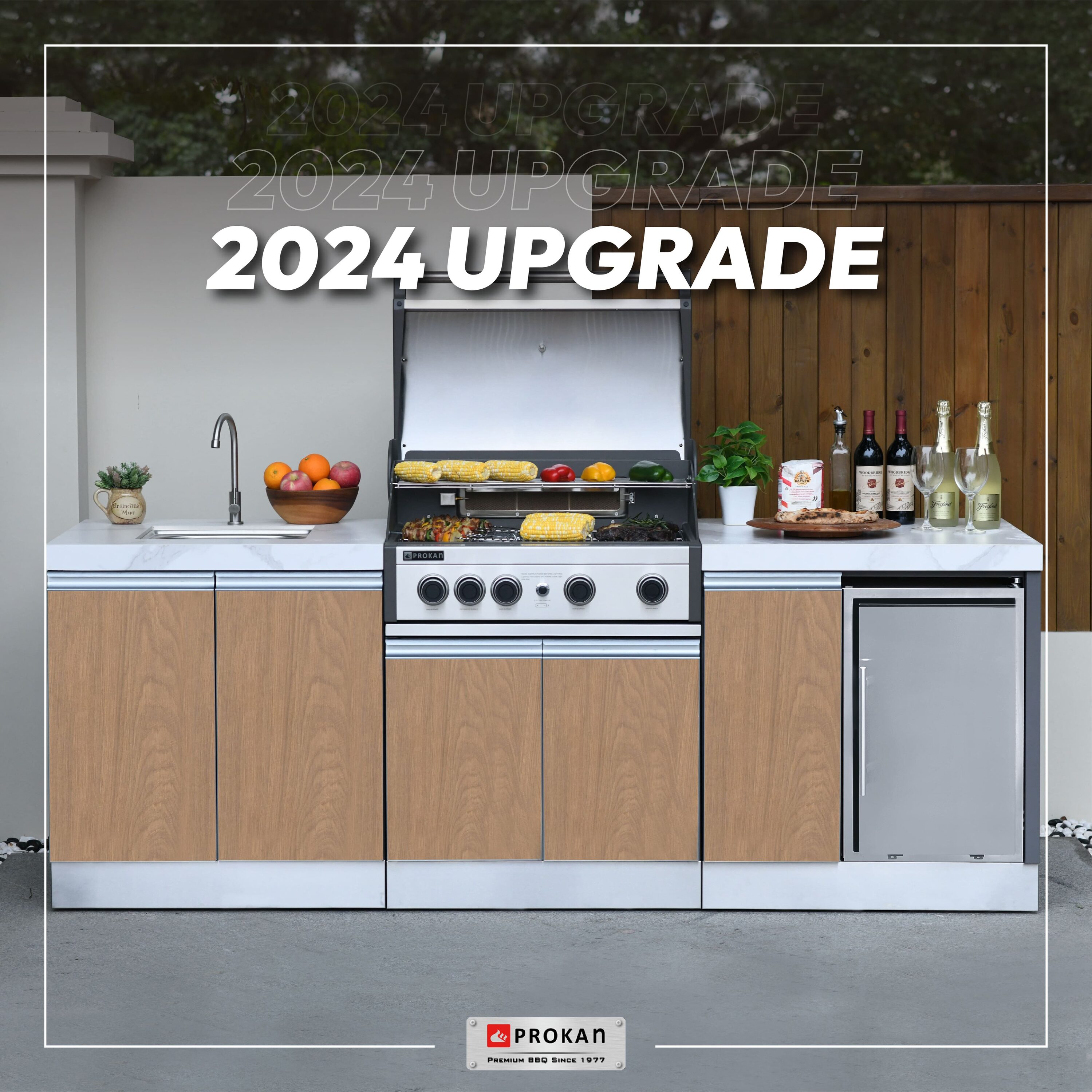 Prokan Grills BS04RCIS-LP-B Modular-Outdoor-Kitchens - View #3