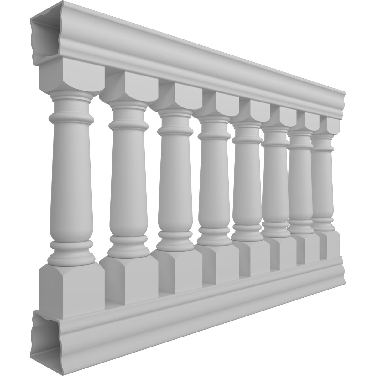 Ekena Millwork BALK40X060WED railings - View #3