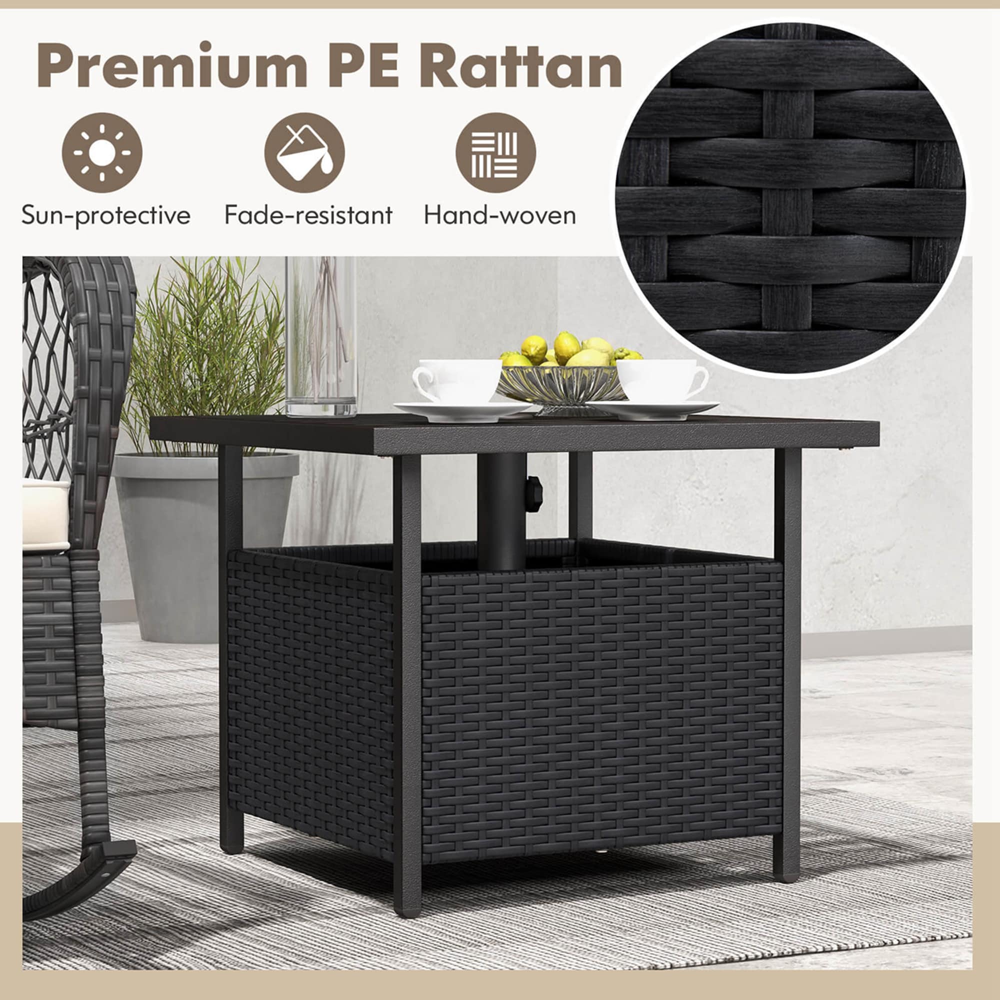 Costway HCST03568 Patio-Tables - View #5