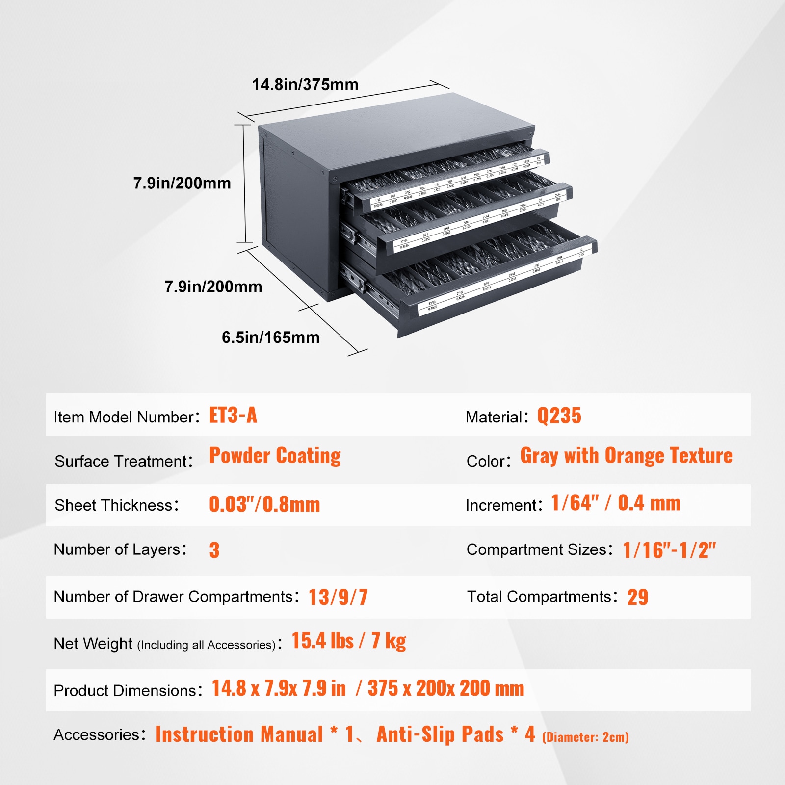 VEVOR SCZTFPGJXZTS03778V0 Tool-Chests - View #7