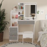Makeup Vanities Color/Finish Family Multiple colors/finishes