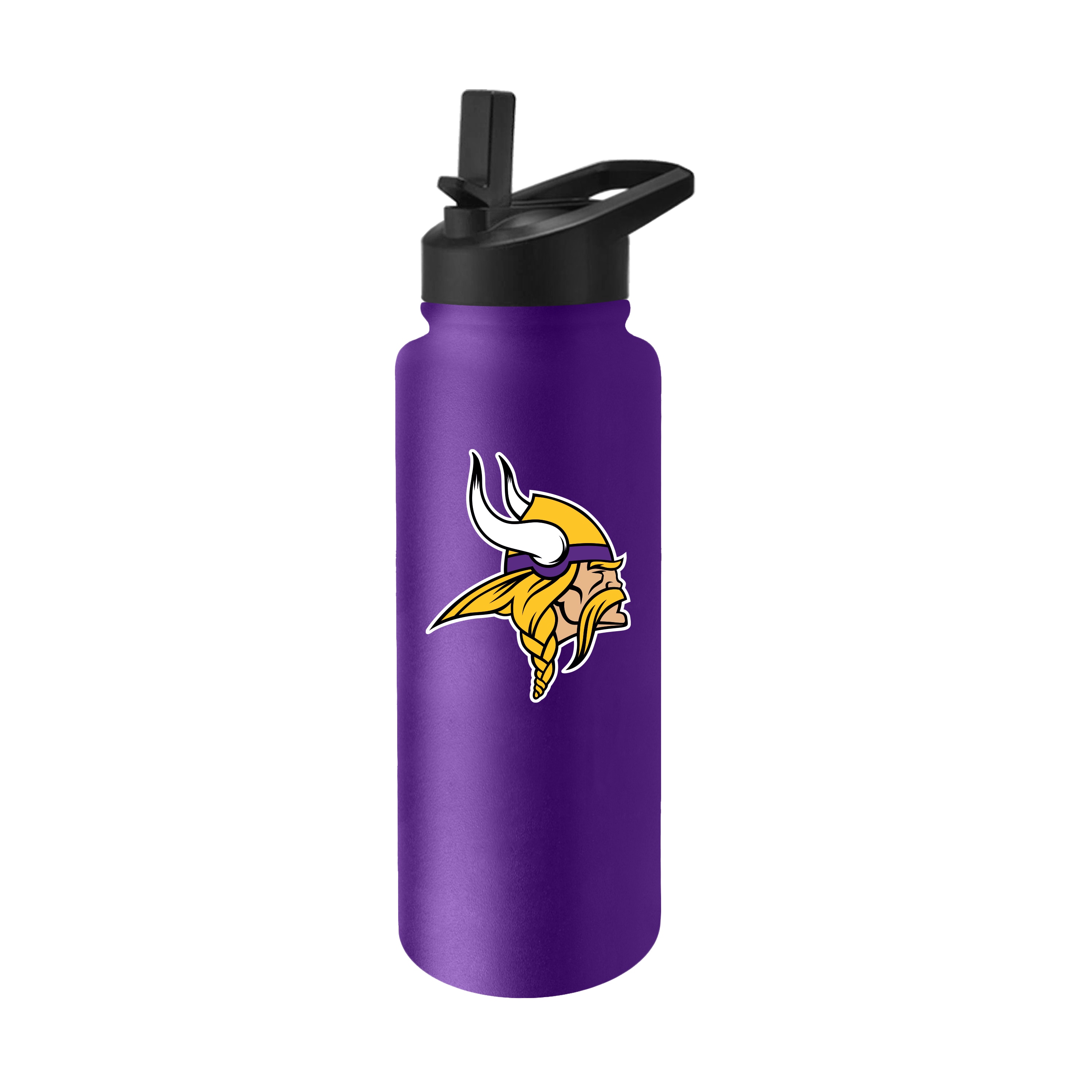 Logo Brands Minnesota Vikings 34-fl oz Stainless Steel Purple Cup Set of: 1  at