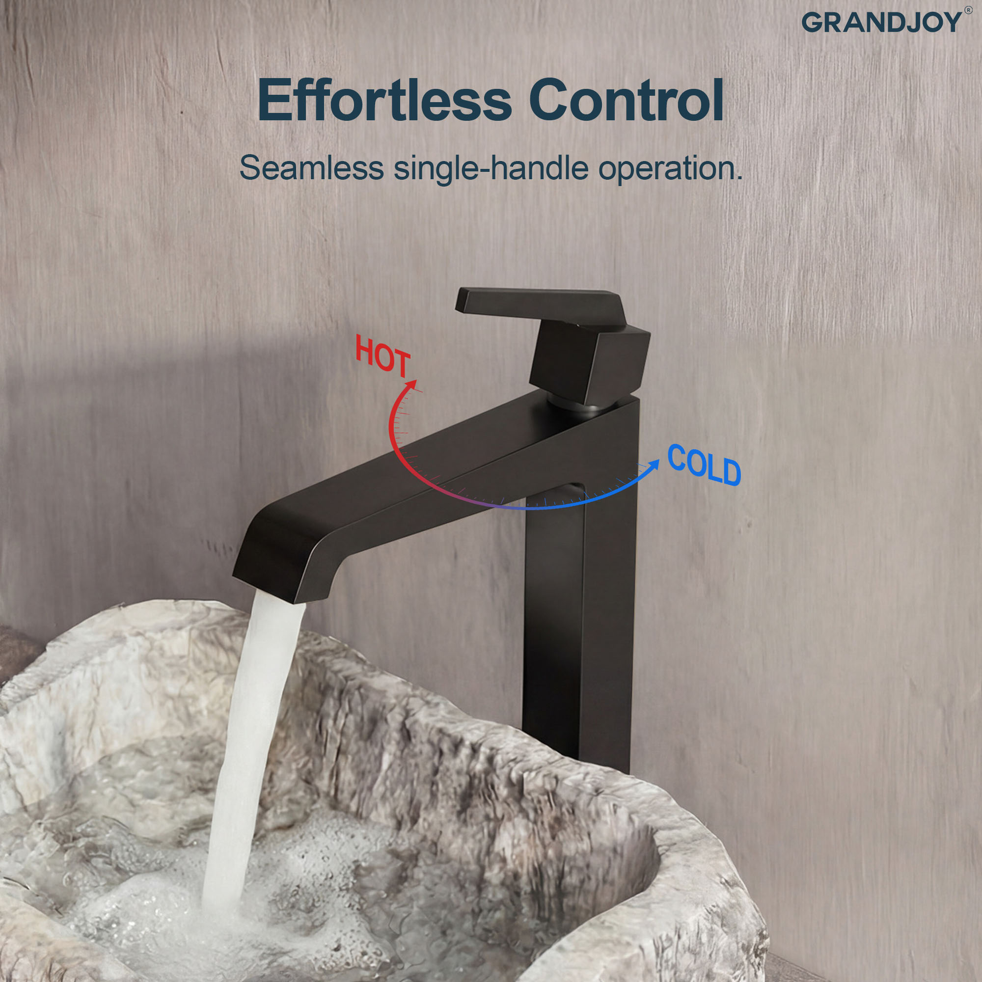 GRANDJOY SGF13GJ-12B-BL Lavatory-Faucets - View #4