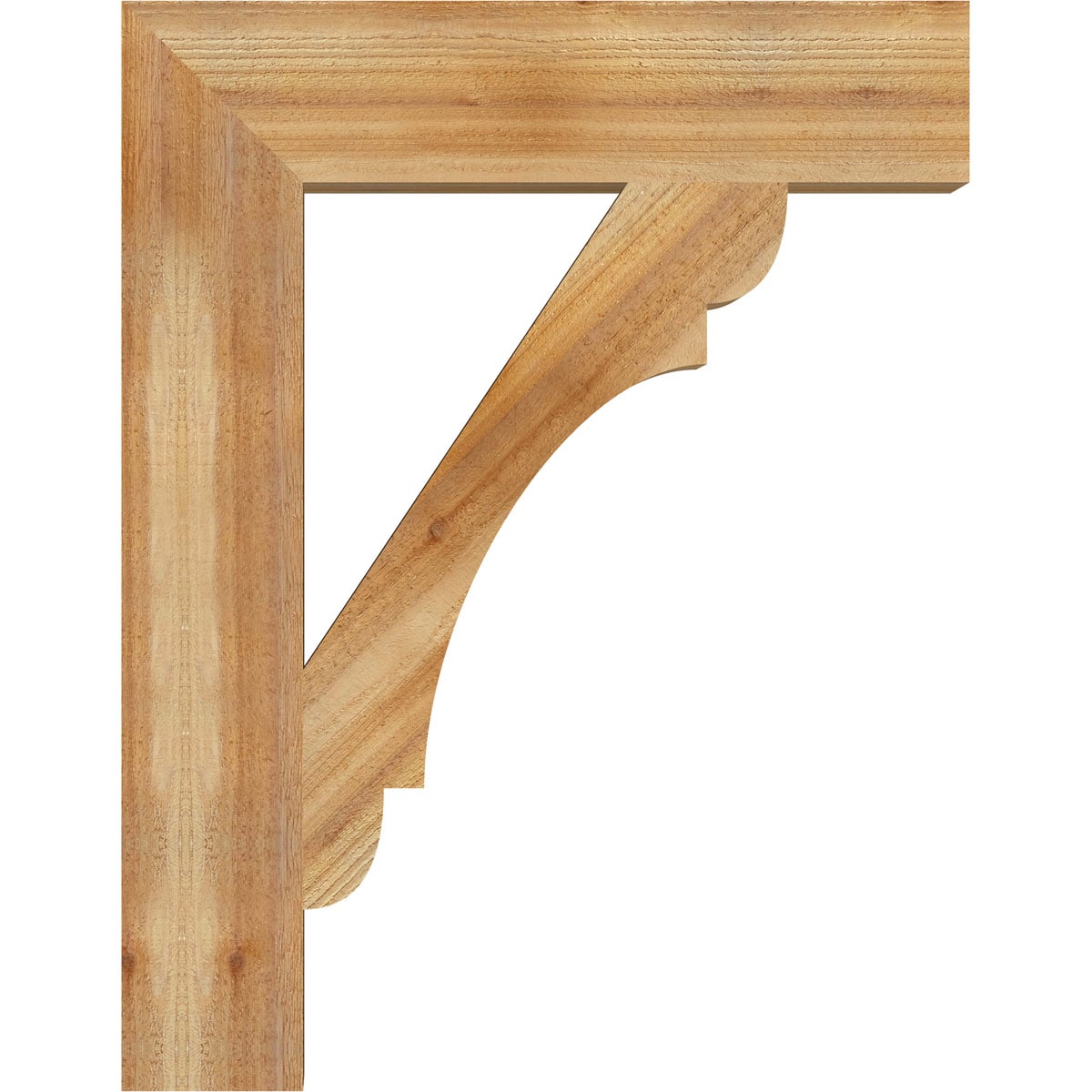 Ekena Millwork BKT06X28X36OLY05RWR Exterior-Brackets-Braces - View #3