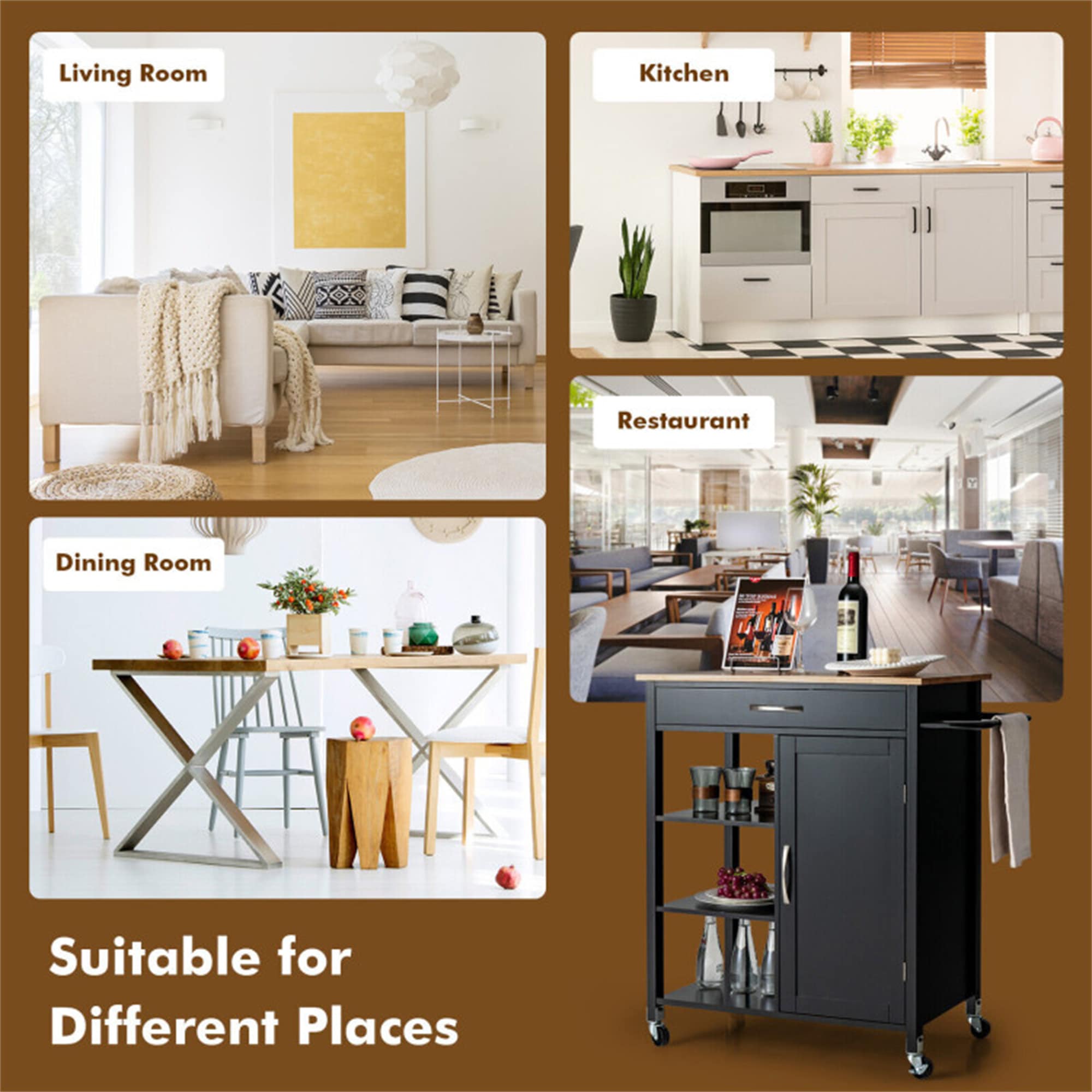 BABOOM BOM-KC961DK-CO Kitchen-Furniture - View #2