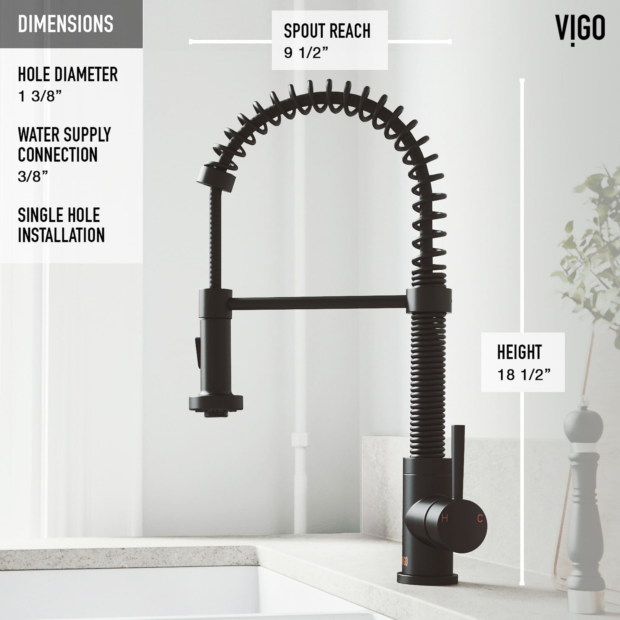 VIGO VG02001MBK1 Kitchen-Faucets - View #11