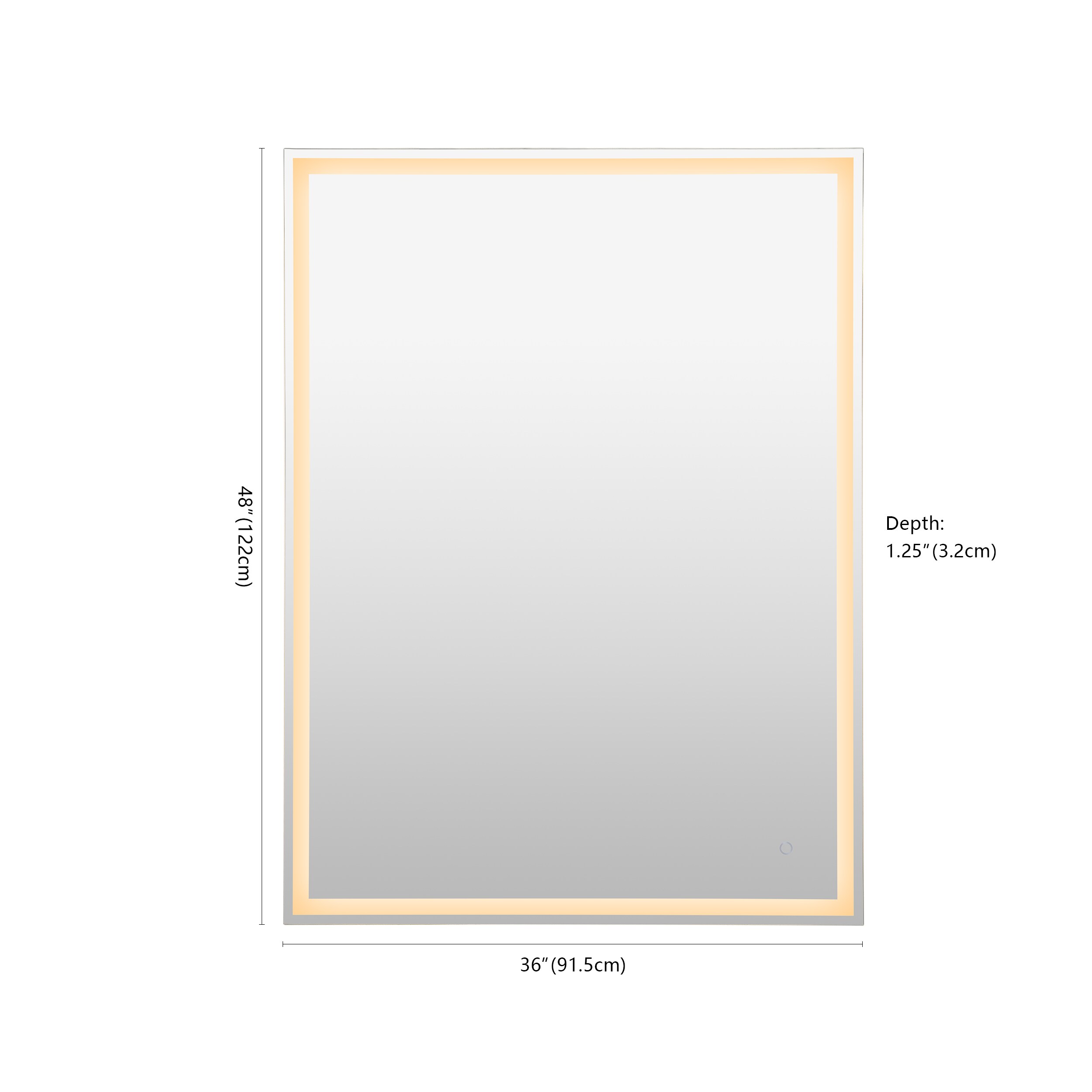 JONATHAN  Y MIR100A-3648 Framed-Bath-Mirrors - View #10