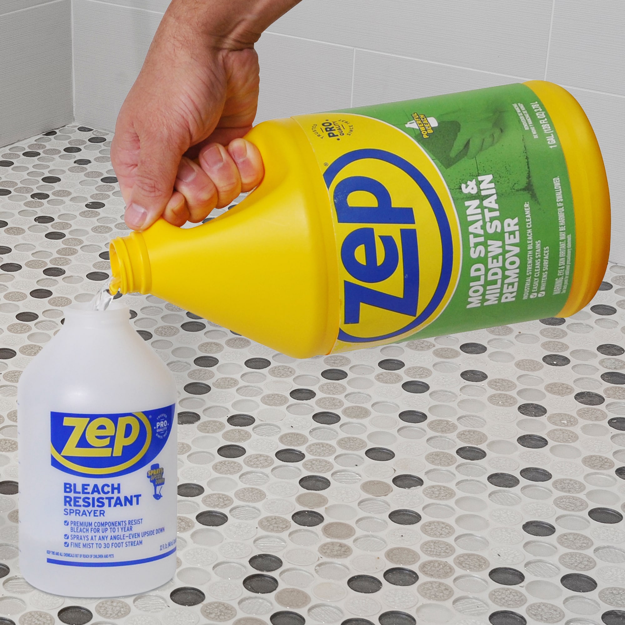 Zep 128-fl oz Liquid Mold Remover in the Mold Removers department