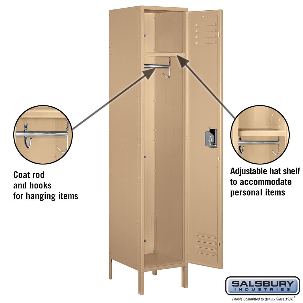 SALSBURY INDUSTRIES 18-51168TN-U Storage-Lockers - View #3